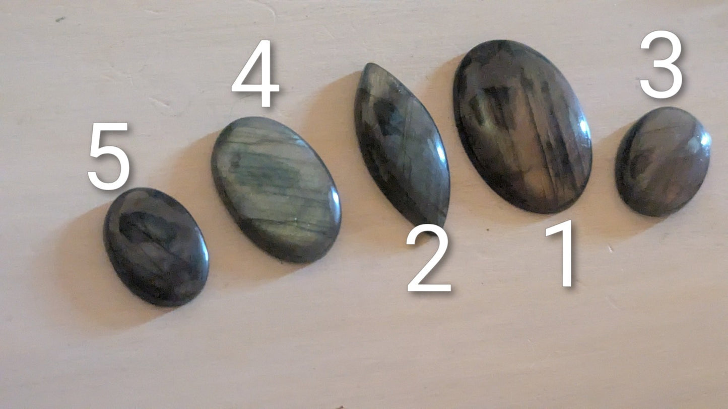 Mystery Multi fire Labradorite Cabochon, Random or Pick, Gorgeous, Flashy | Crystal Arborist