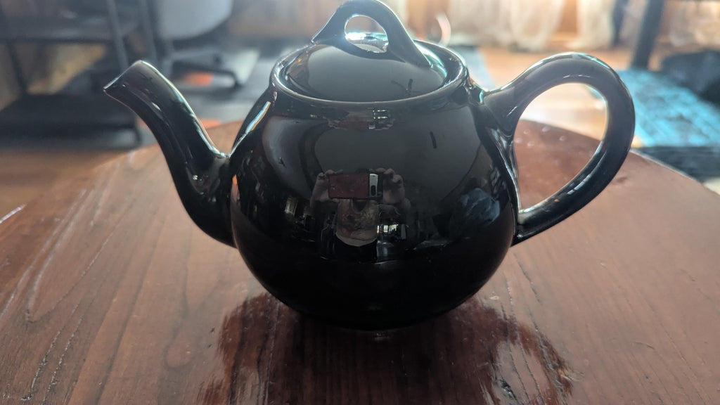 Vintage Lipton Tea Teapot, Black