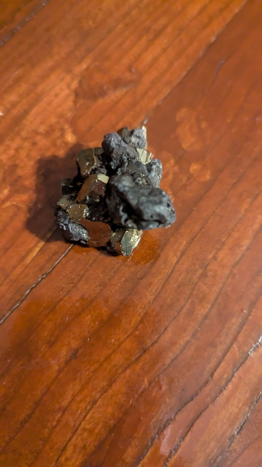 35G Natural Chalcopyrite Crystal Cluster Mineral Specimen Reiki