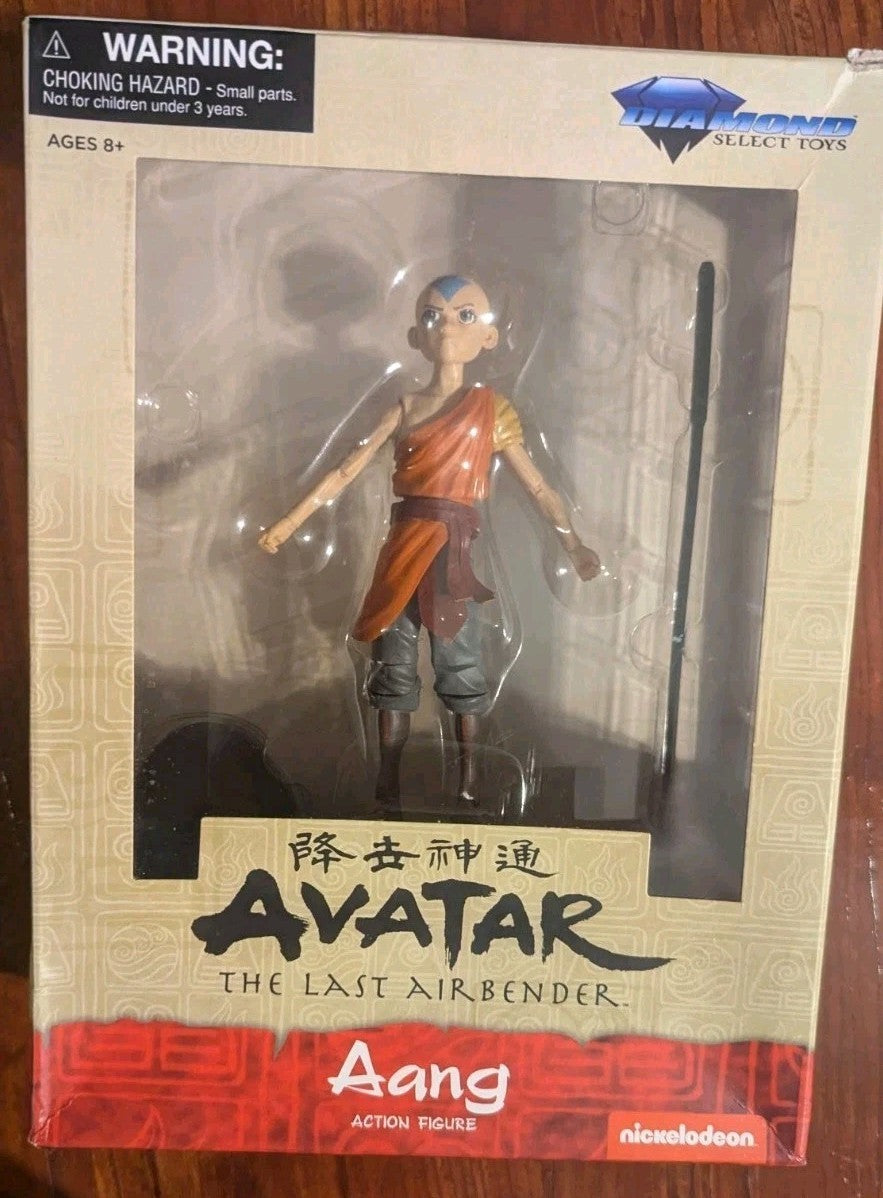 Aang, Avatar: The Last Airbender, Diamond Select, Action Figure | Crystal Arborist