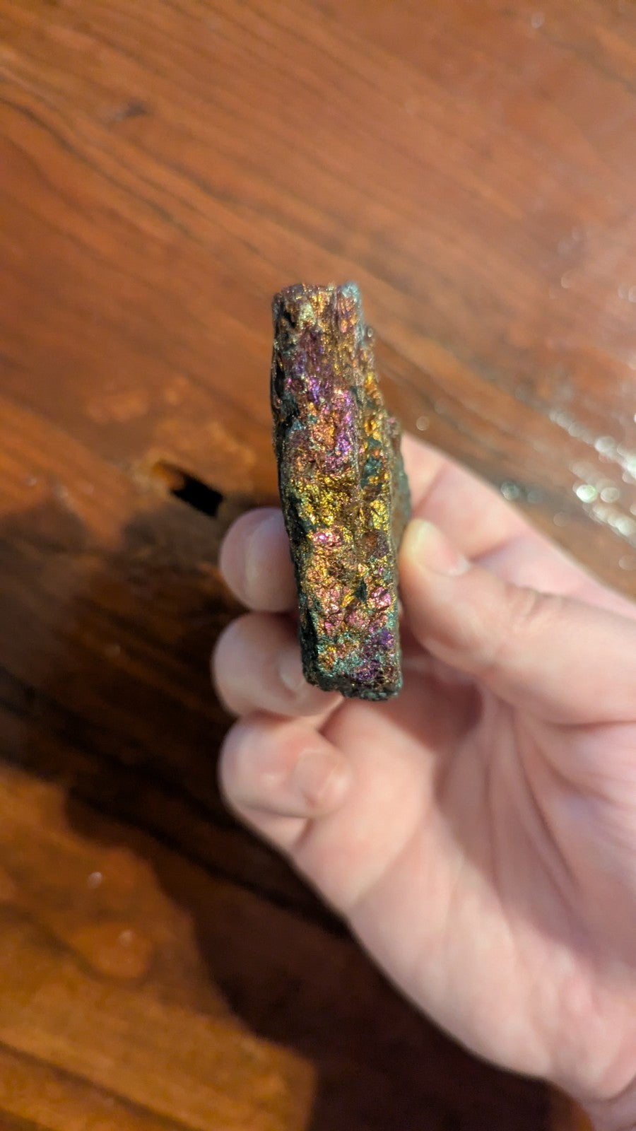 141G Natural Bornite, Beautiful, Colorful, Peacock Ore, Raw Specimen, Healing
