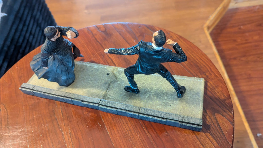 The Matrix, Neo And Agent Smith, Warner Brothers Action Figures