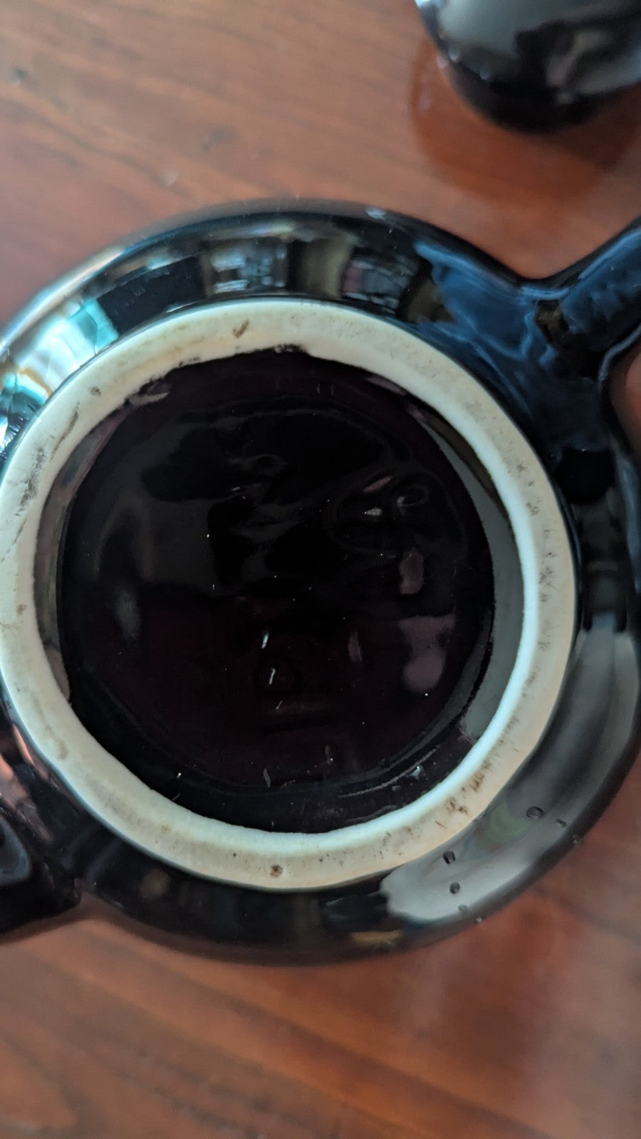 Vintage Lipton Tea Teapot, Black | Crystal Arborist