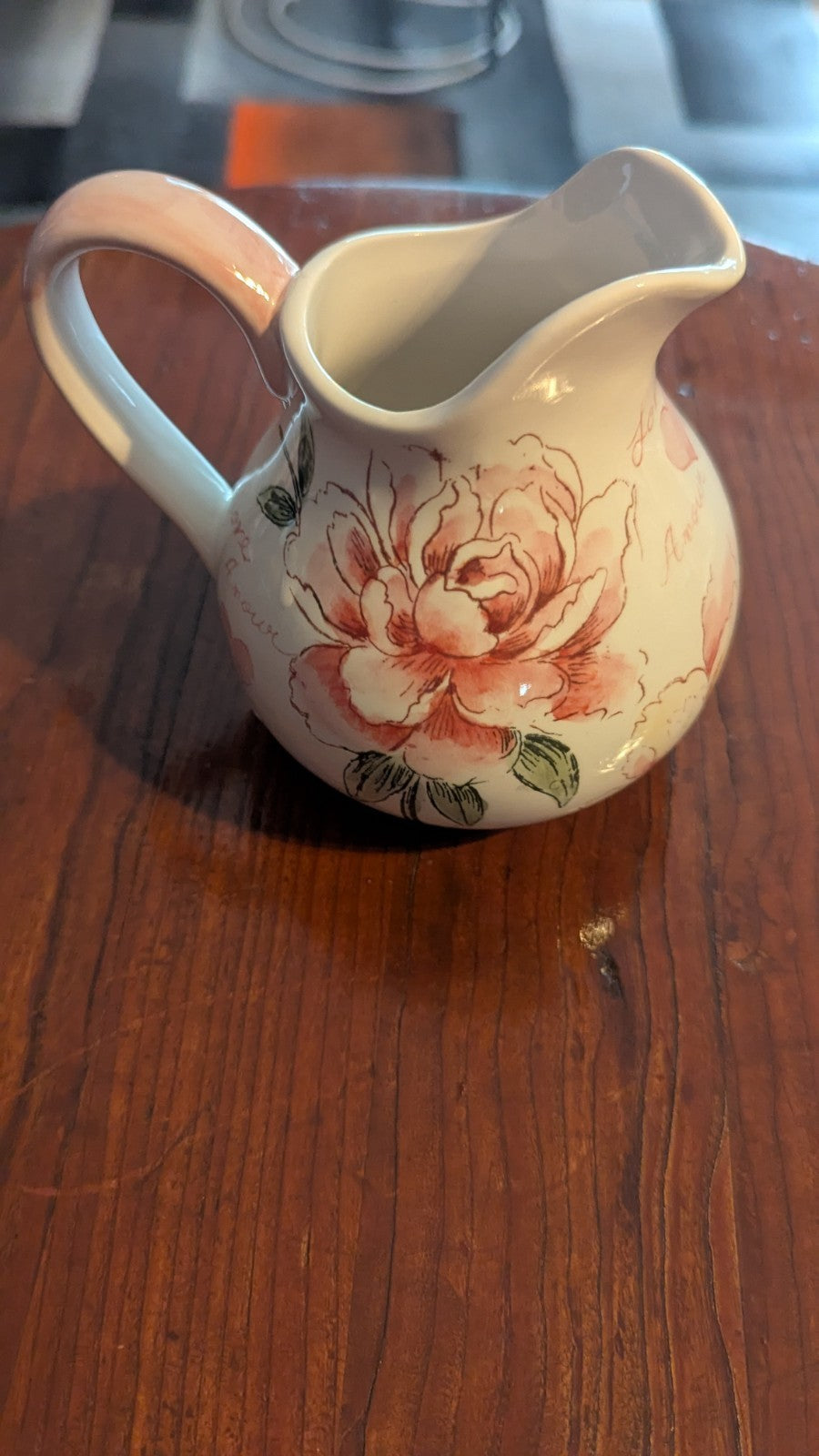 Amour Brand Vintage Pitcher