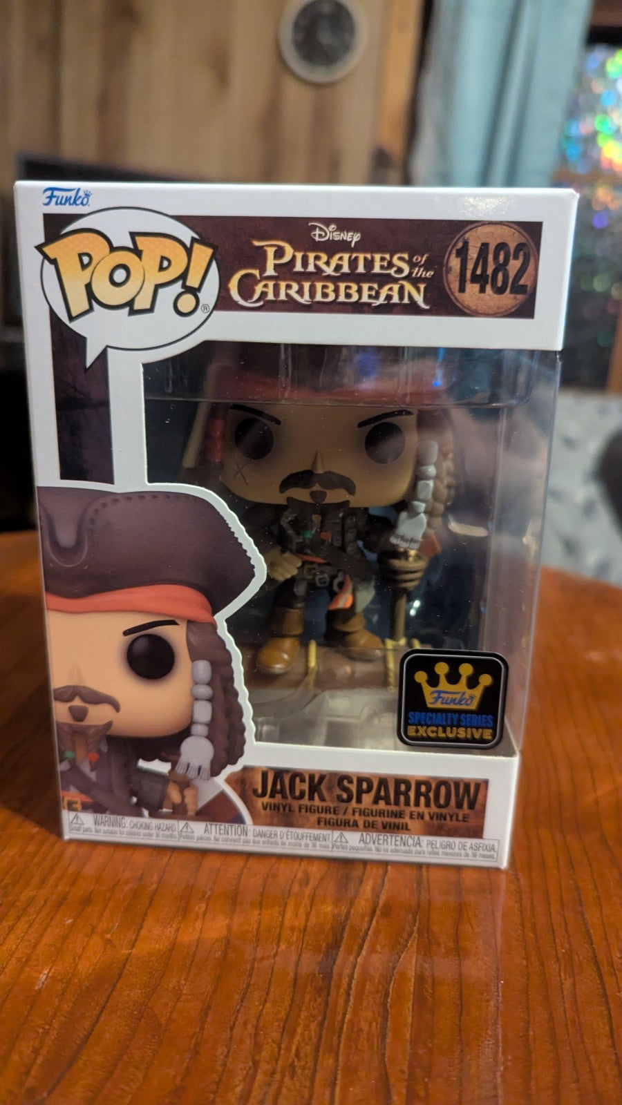 Captain Jack Sparrow Funko Pop, #1482, Funko Specialty Series Exclusive