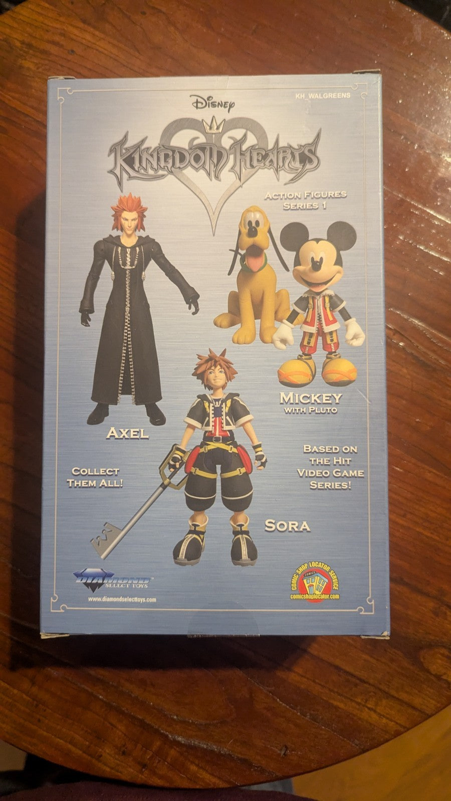 Diamond Select, Mickey Mouse & Pluto, Kingdom Hearts Collectable Figures, Sealed