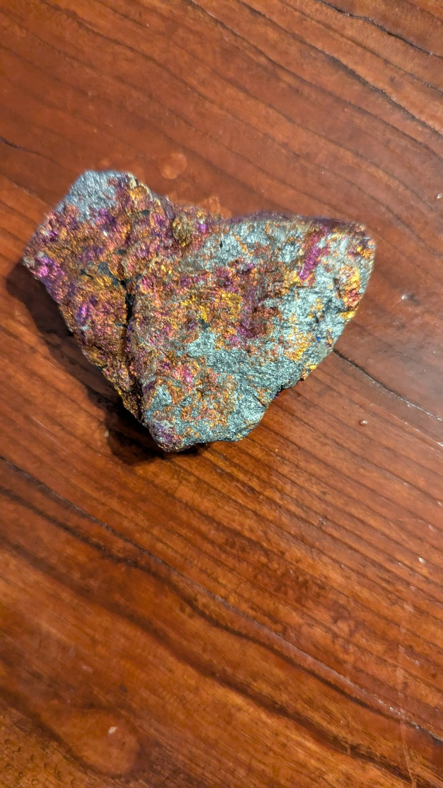 141G Natural Bornite, Beautiful, Colorful, Peacock Ore, Raw Specimen, Healing