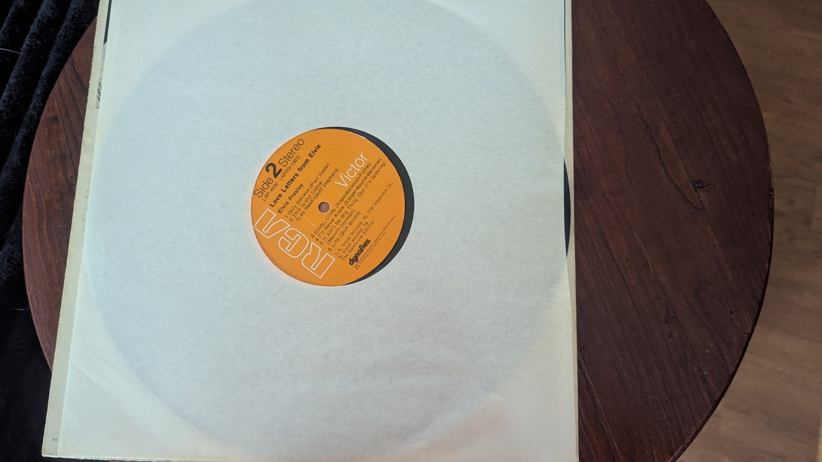 Love Letters From Elvis Vinyl Record | Crystal Arborist