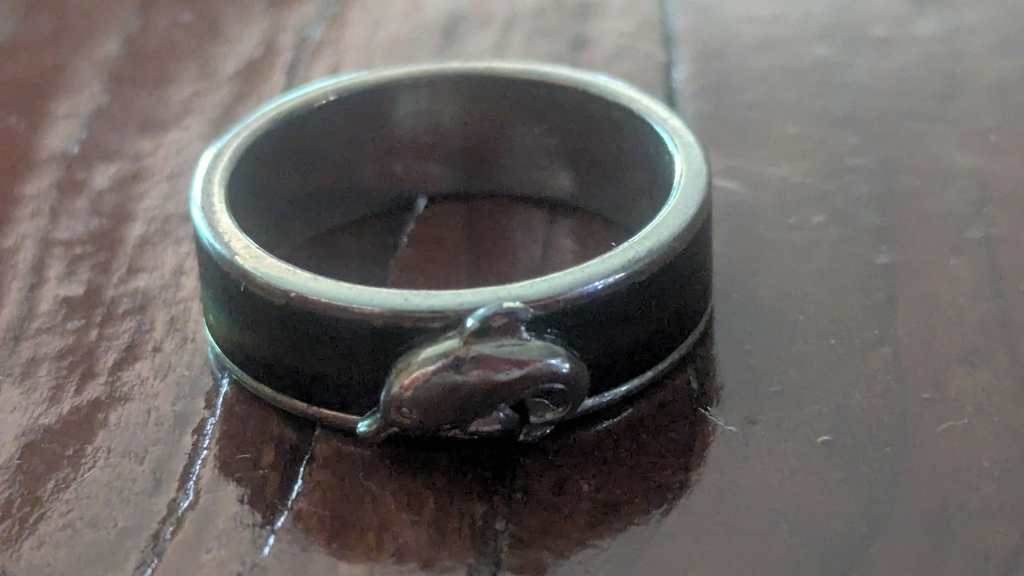 Vintage Dolphin Mood Ring | Crystal Arborist