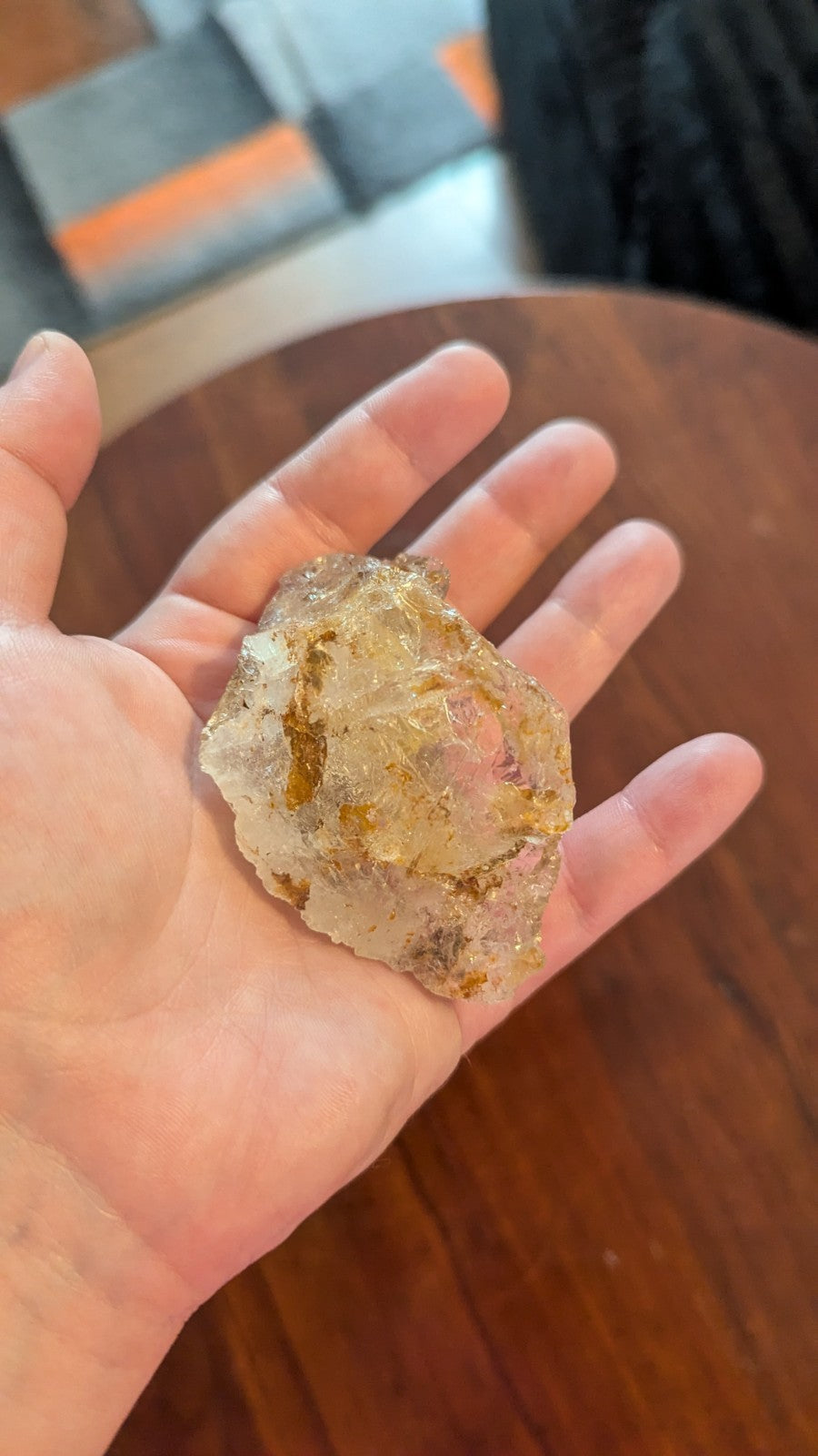 Huge Herkimer Diamond, From Fonda NY