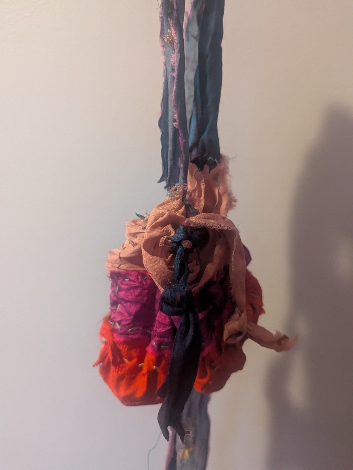 Peace & Abundance Gemstone Bundle, Handmade Drawstring Bag, Amethyst, Citrine..