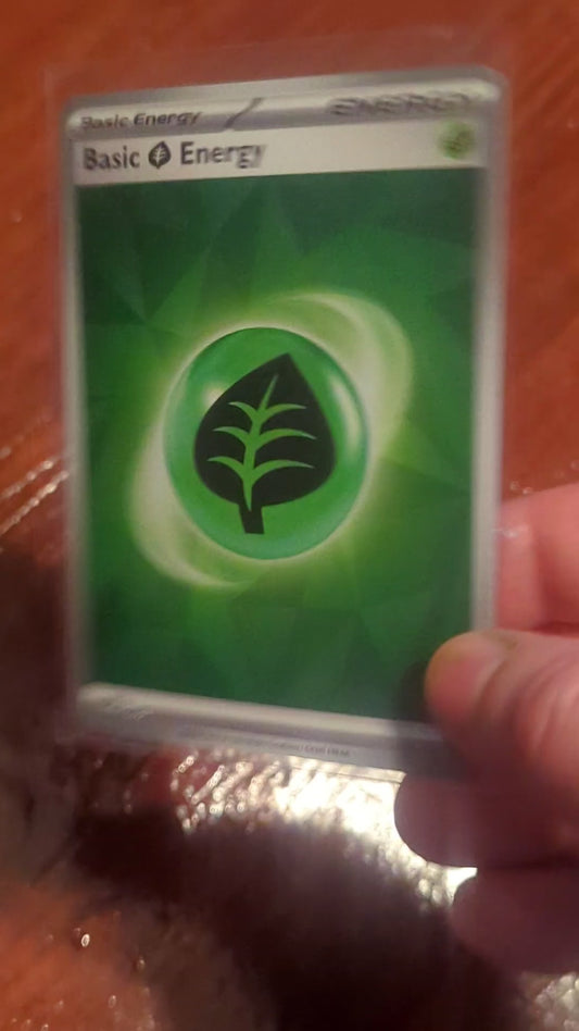 Basic Grass Energy, #009, 2024, Pokemon Card