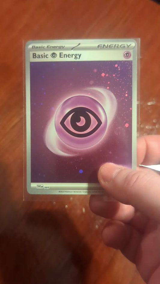 NM, Basic Psychic Energy #005, 2023, Pokemon Trading Card Game, Game Freak, Nintendo