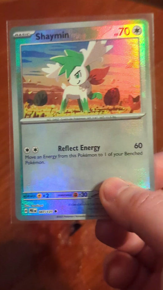 Shaymin, 087/131, Pokeball, Near Mint, Excellent, Pokemon Card, 2025