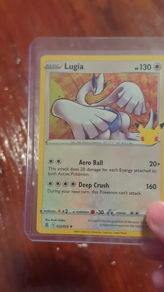 NM, Lugia, Pokemon Celebrations, 022/025, 2021, Pokemon Card