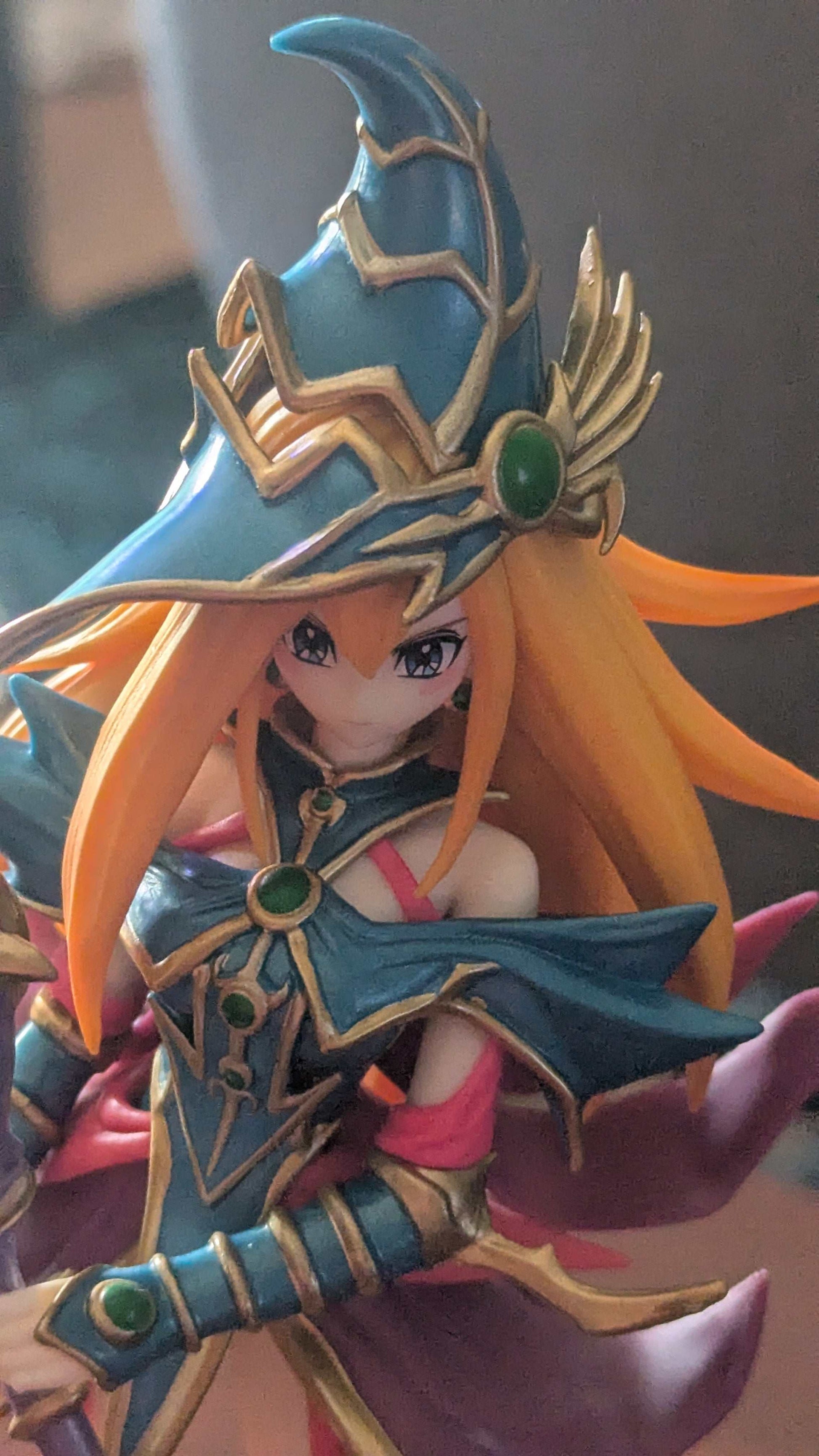 Magician's Valkyria Anime Figure, Dark Magician Girl, Yu-Gi-Oh | Crystal Arborist