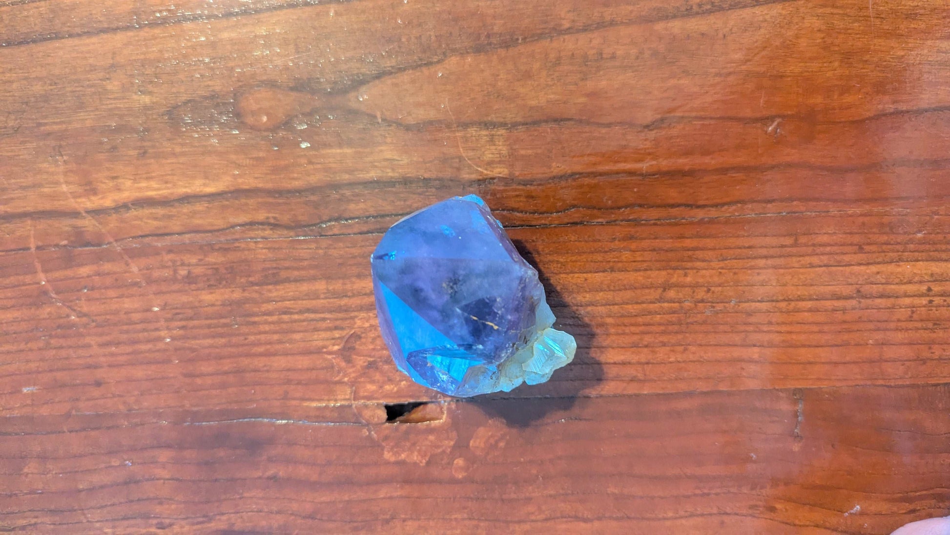 197G  Natural Amethyst Crystal Single-End Terminated Point Healing | Crystal Arborist