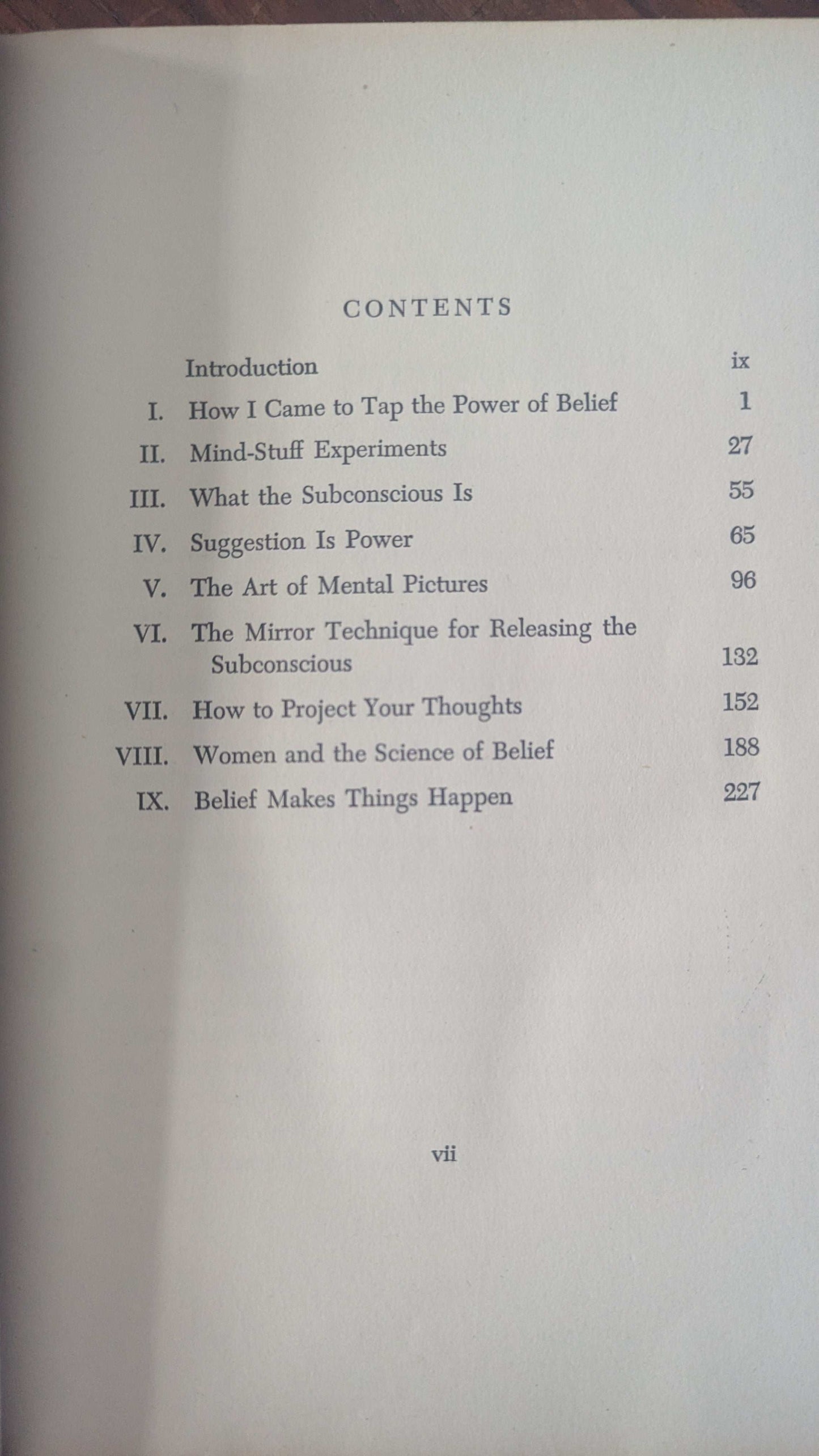 The Magic of Believing, by Claude M. Bristol, Hardcover Book, 1948 | Crystal Arborist