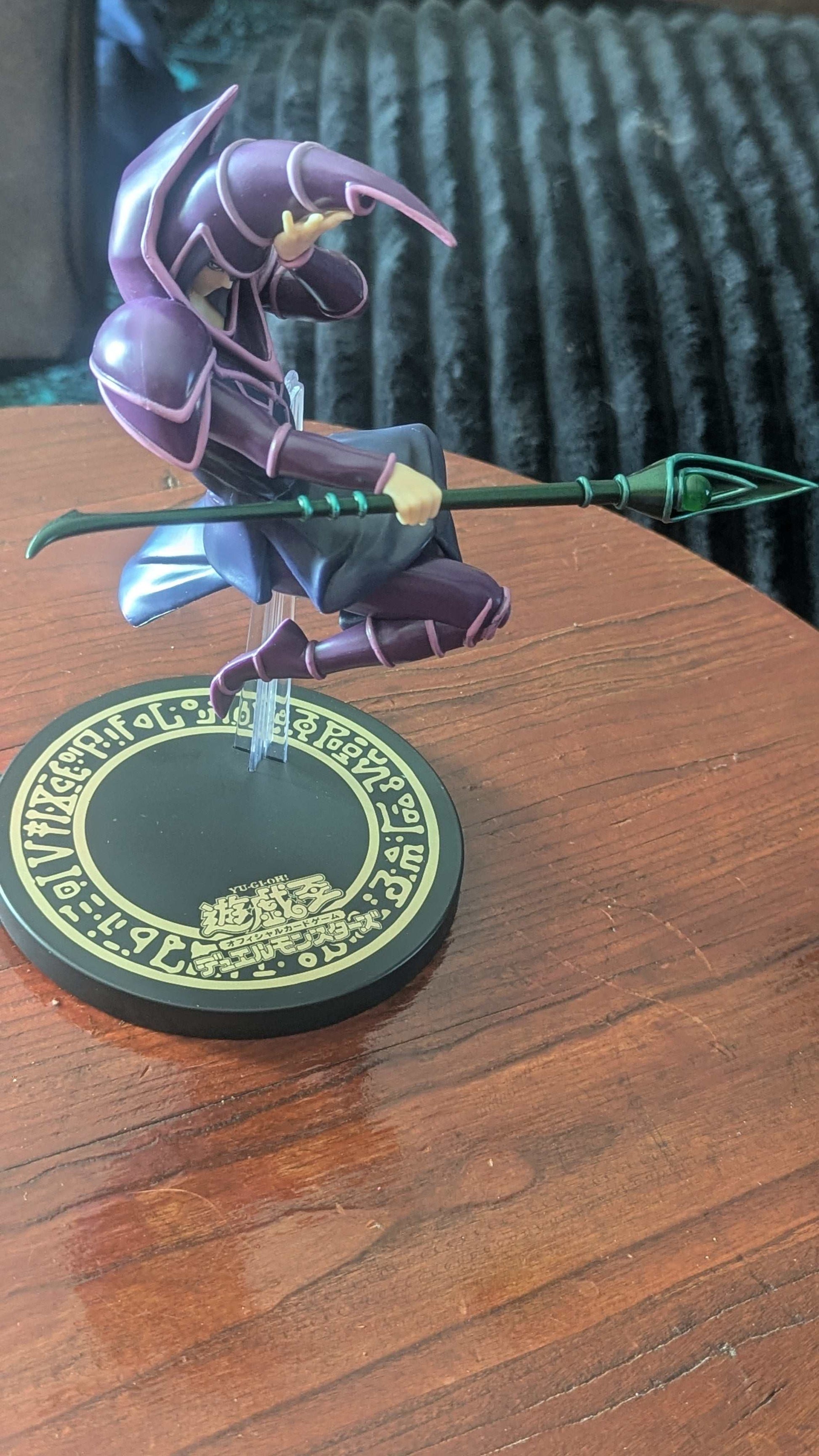 Dark Magician Anime Figure, Yu-Gi-Oh, Konami, From Japan | Crystal Arborist
