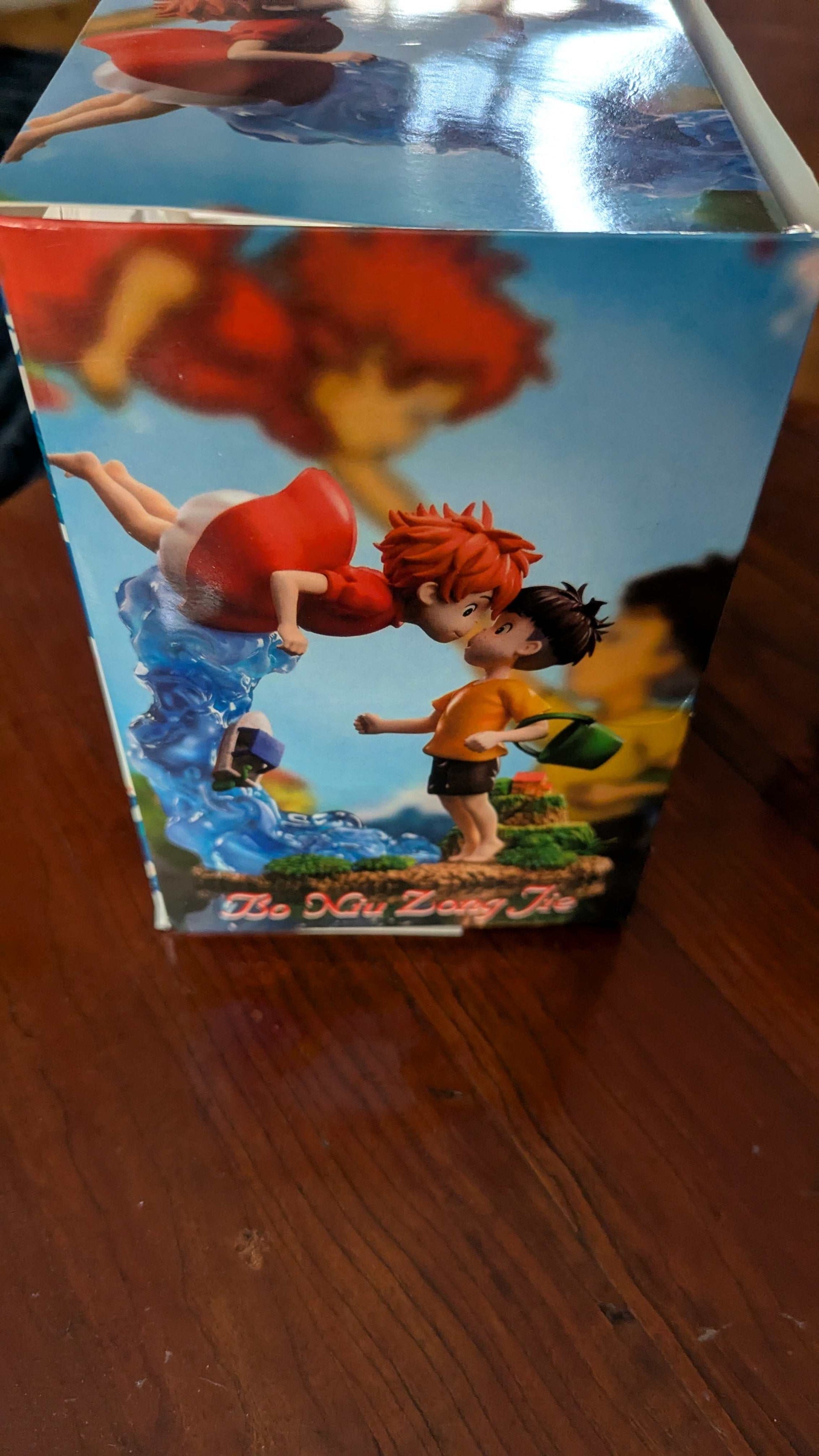 Ponyo and Sasuke Figure With Box | Crystal Arborist