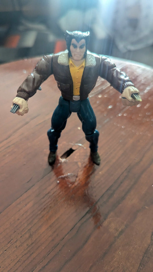 1994 Marvel Wolverine in Civilian Attire, Toy Biz, Action Figure, Marvel, X-Men | Crystal Arborist