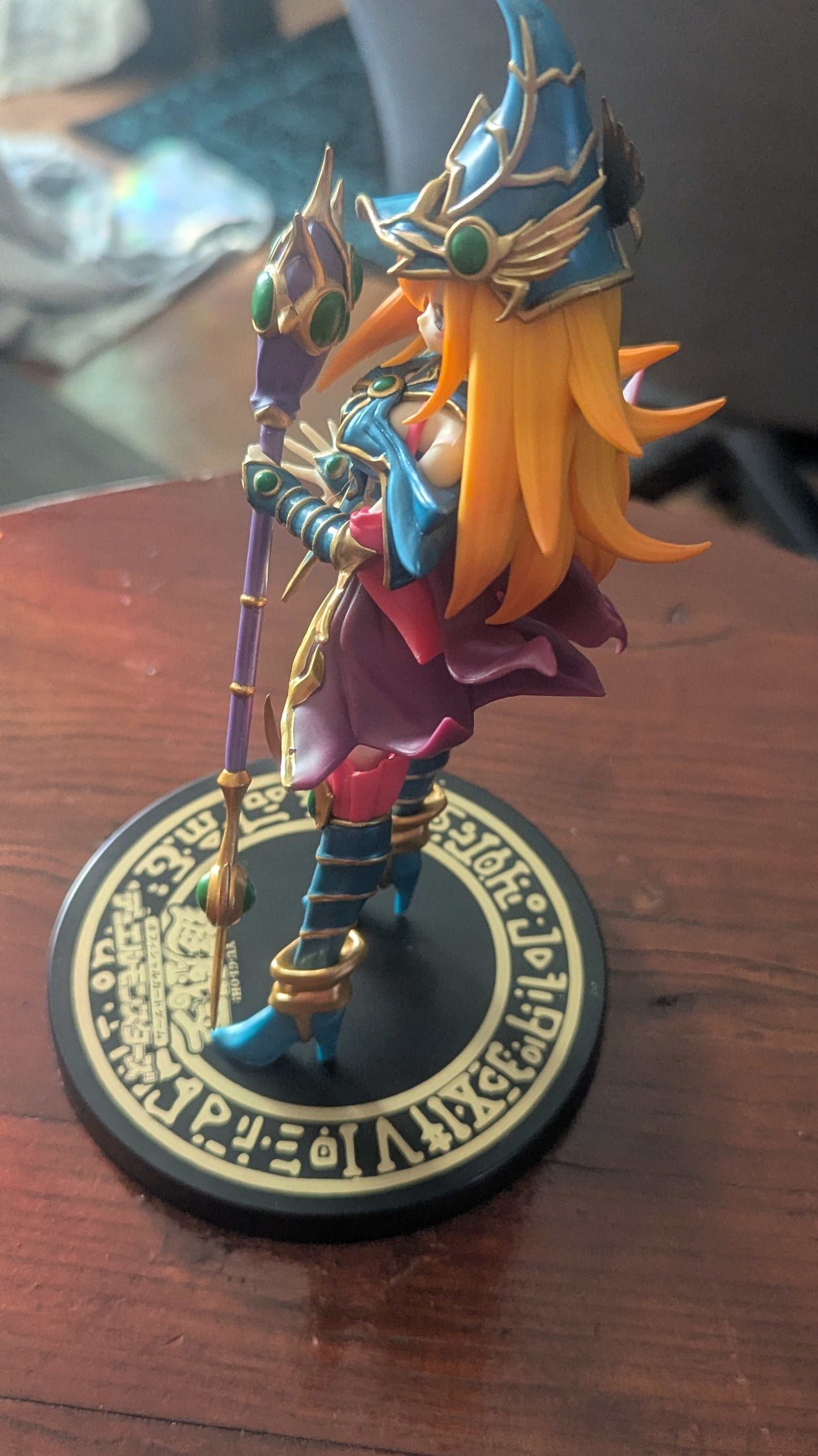 Magician's Valkyria Anime Figure, Dark Magician Girl, Yu-Gi-Oh | Crystal Arborist