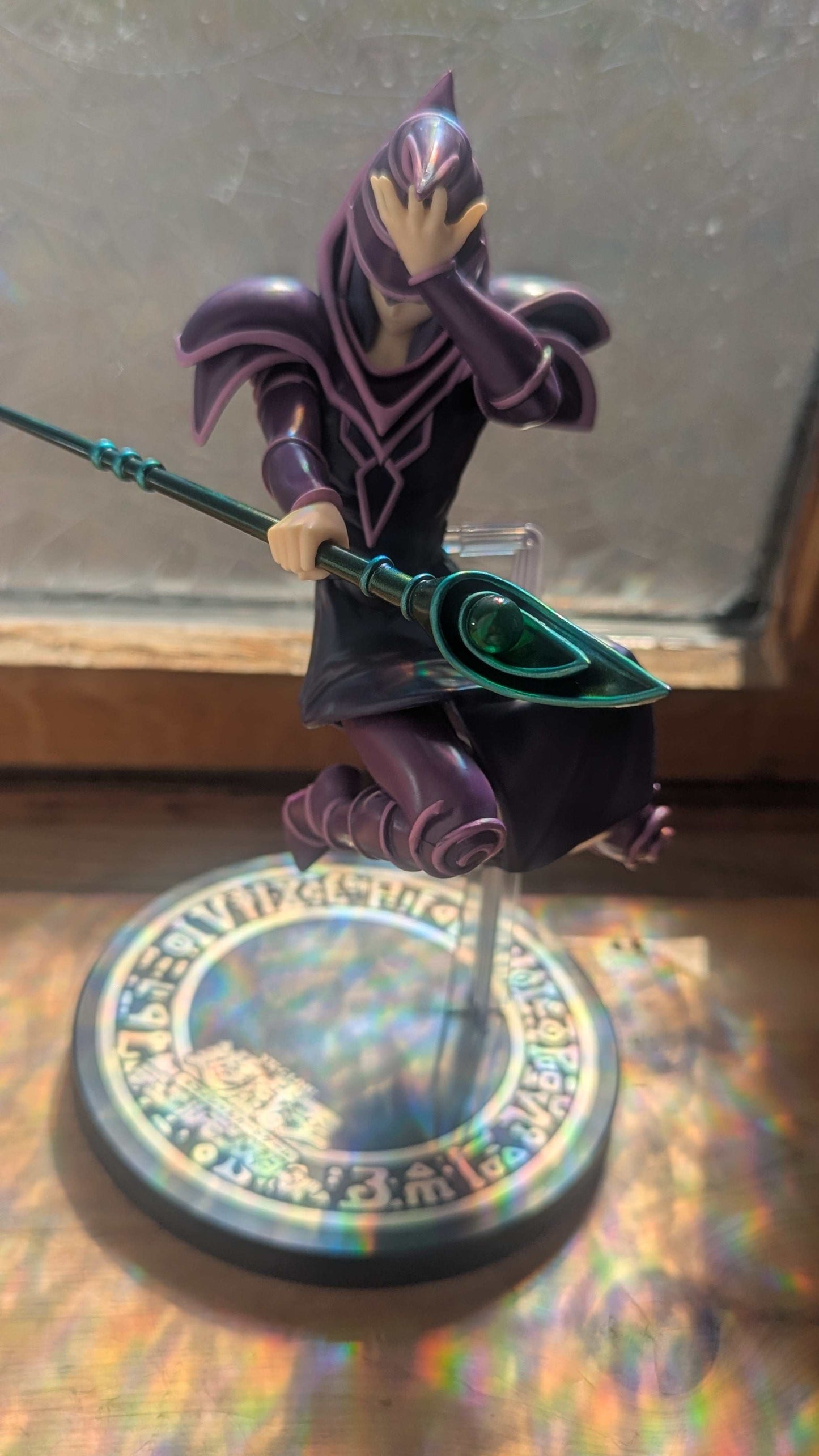 Dark Magician Anime Figure, Yu-Gi-Oh, Konami, From Japan | Crystal Arborist