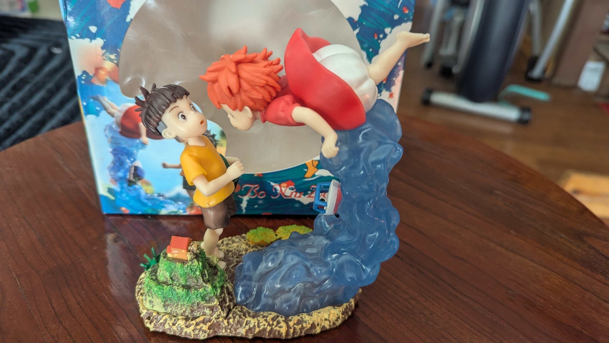 Ponyo and Sasuke Figure With Box | Crystal Arborist