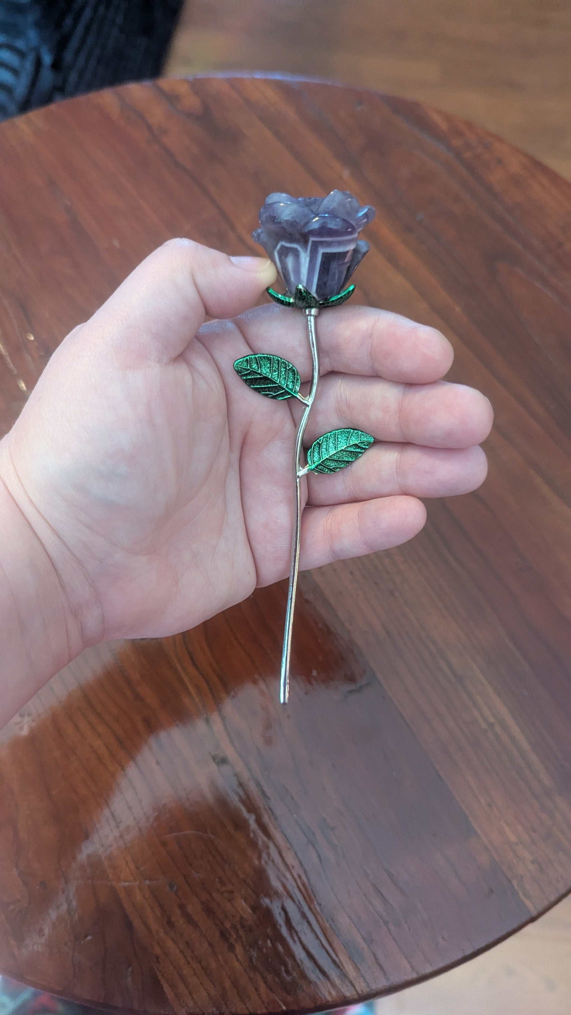 Dream Amethyst, Chevron Amethyst Flower | Crystal Arborist