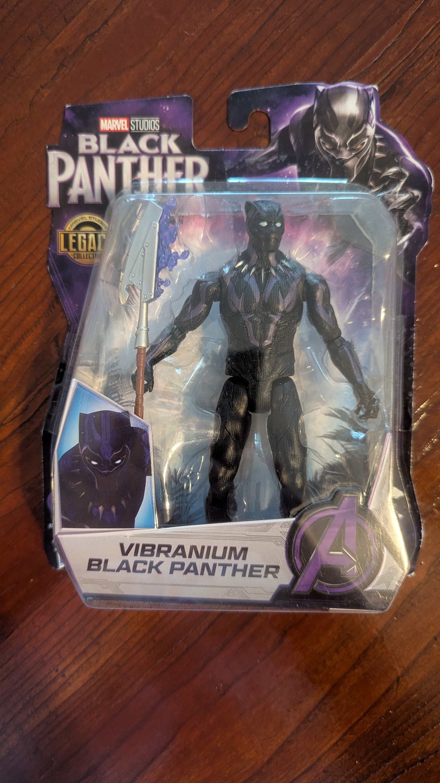 Black Panther Vibranium Action Figure | Crystal Arborist