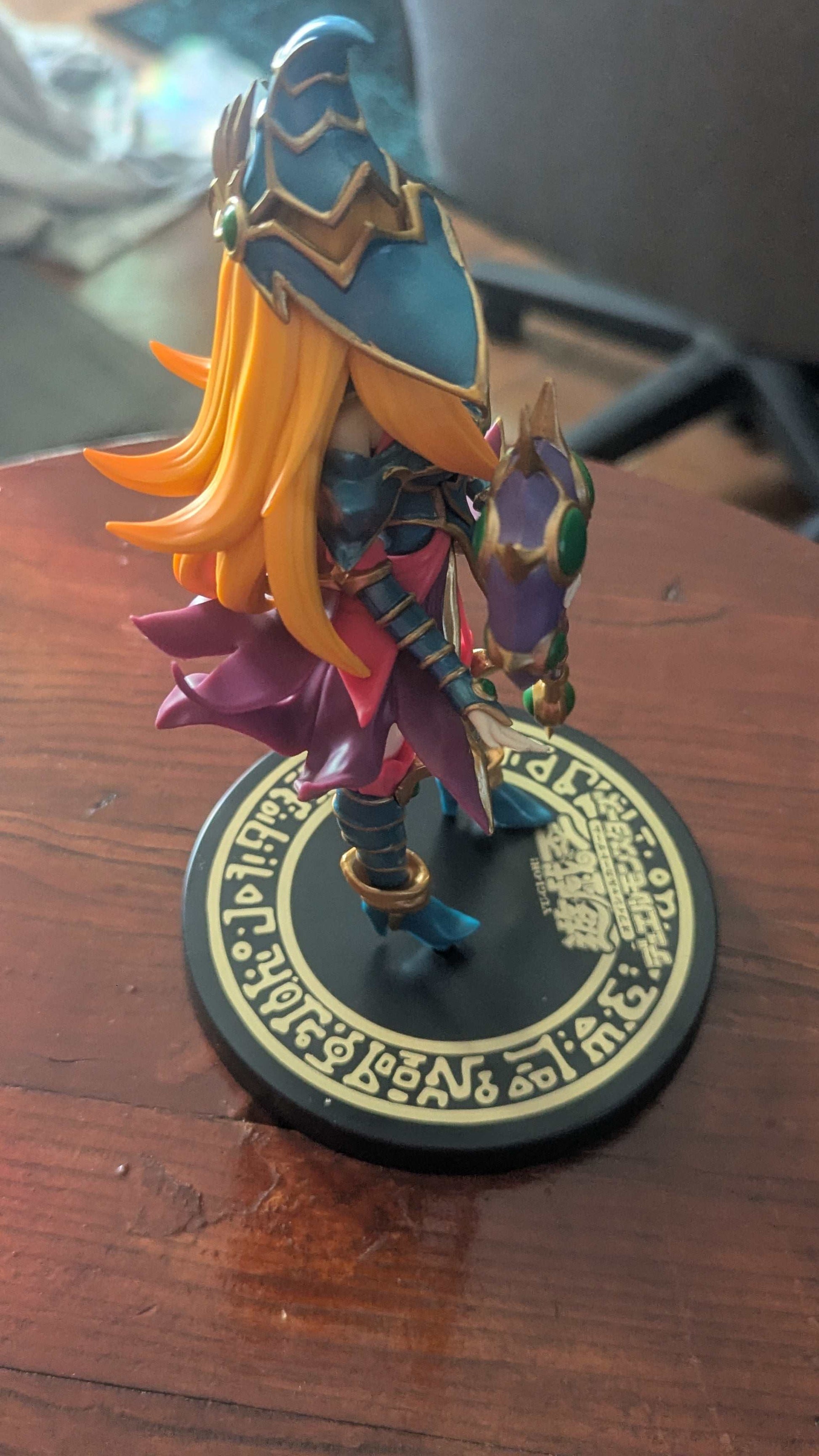 Magician's Valkyria Anime Figure, Dark Magician Girl, Yu-Gi-Oh | Crystal Arborist