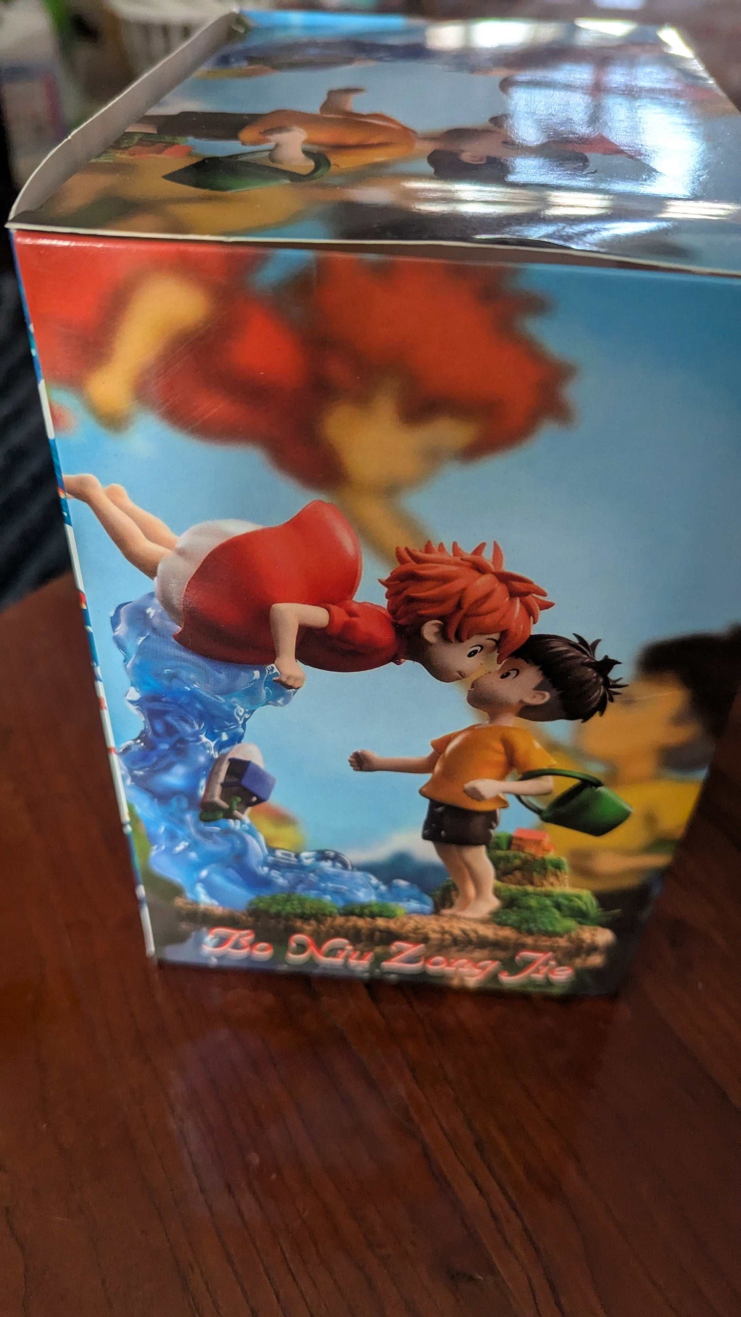 Ponyo and Sasuke Figure With Box | Crystal Arborist