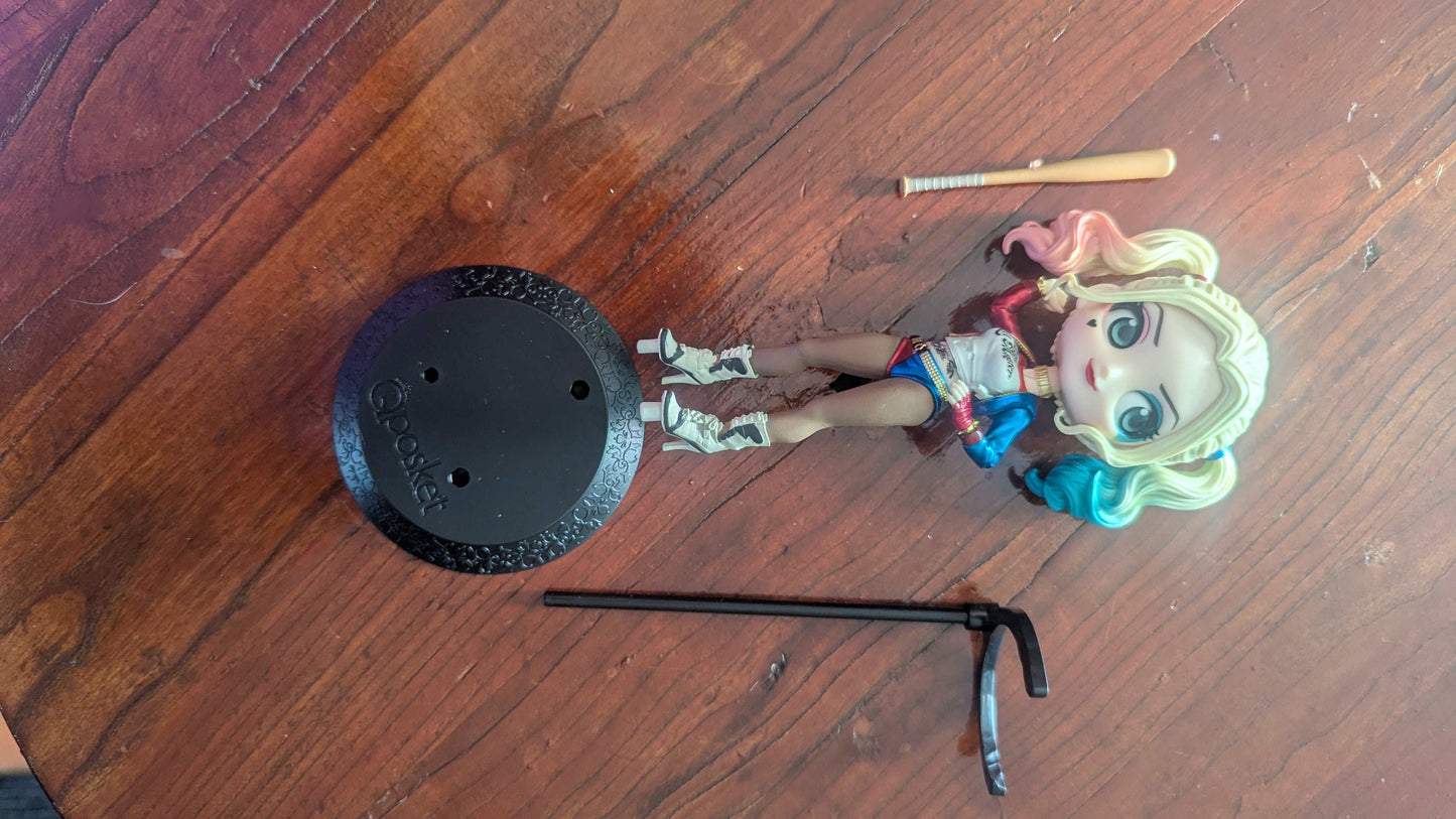 Harley Quinn Q Posket, Figure, Suicide Squad, Birds of Prey, DC | Crystal Arborist