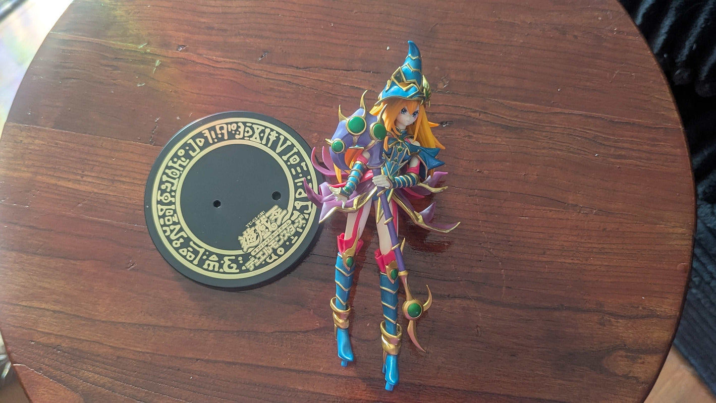 Magician's Valkyria Anime Figure, Dark Magician Girl, Yu-Gi-Oh | Crystal Arborist