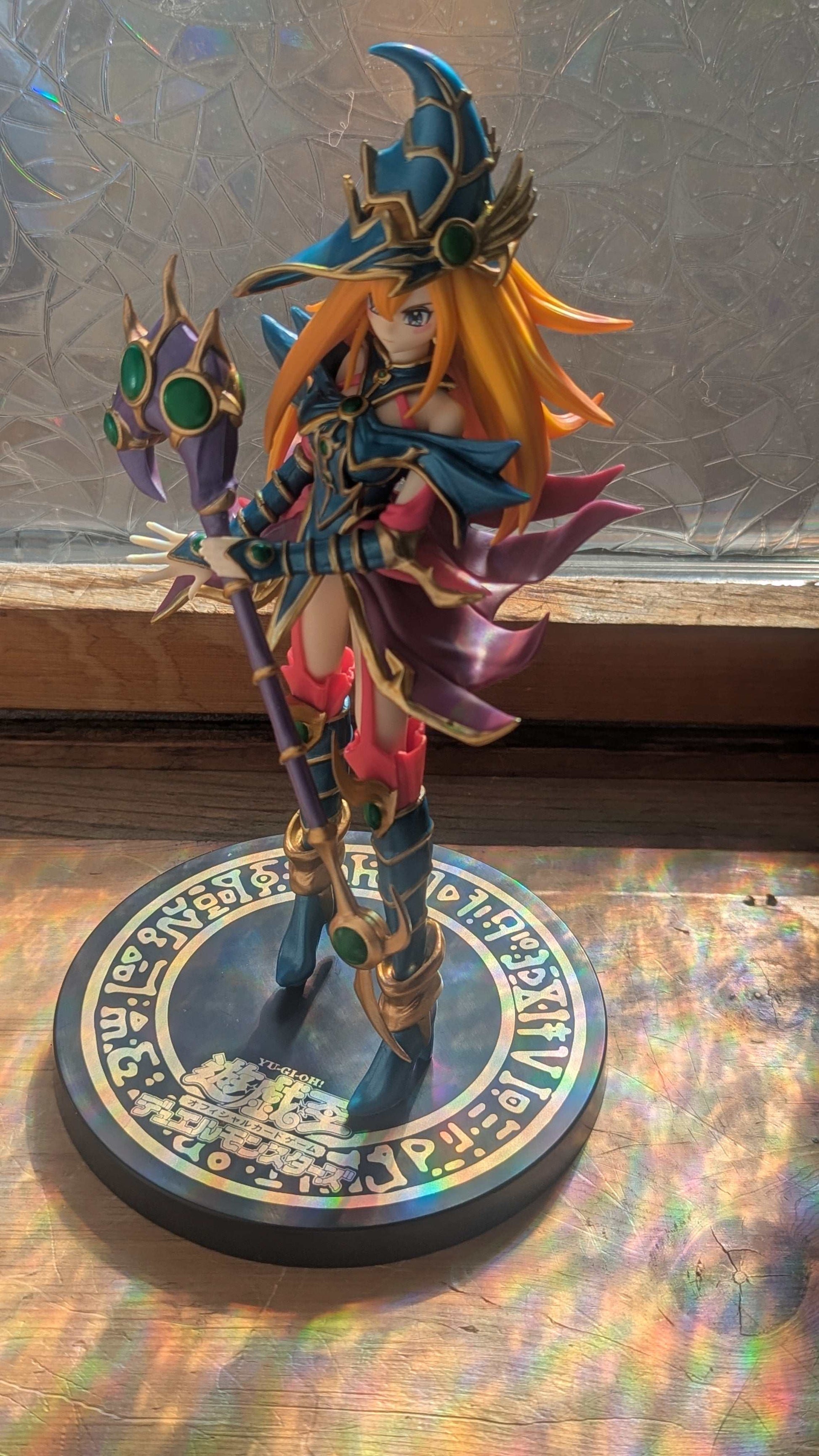 Magician's Valkyria Anime Figure, Dark Magician Girl, Yu-Gi-Oh | Crystal Arborist