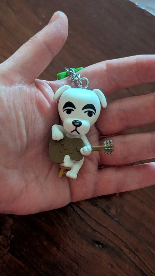 K.K. Slider, Animal Crossing, Nintendo, Backpack Buddies, Keychain | Crystal Arborist