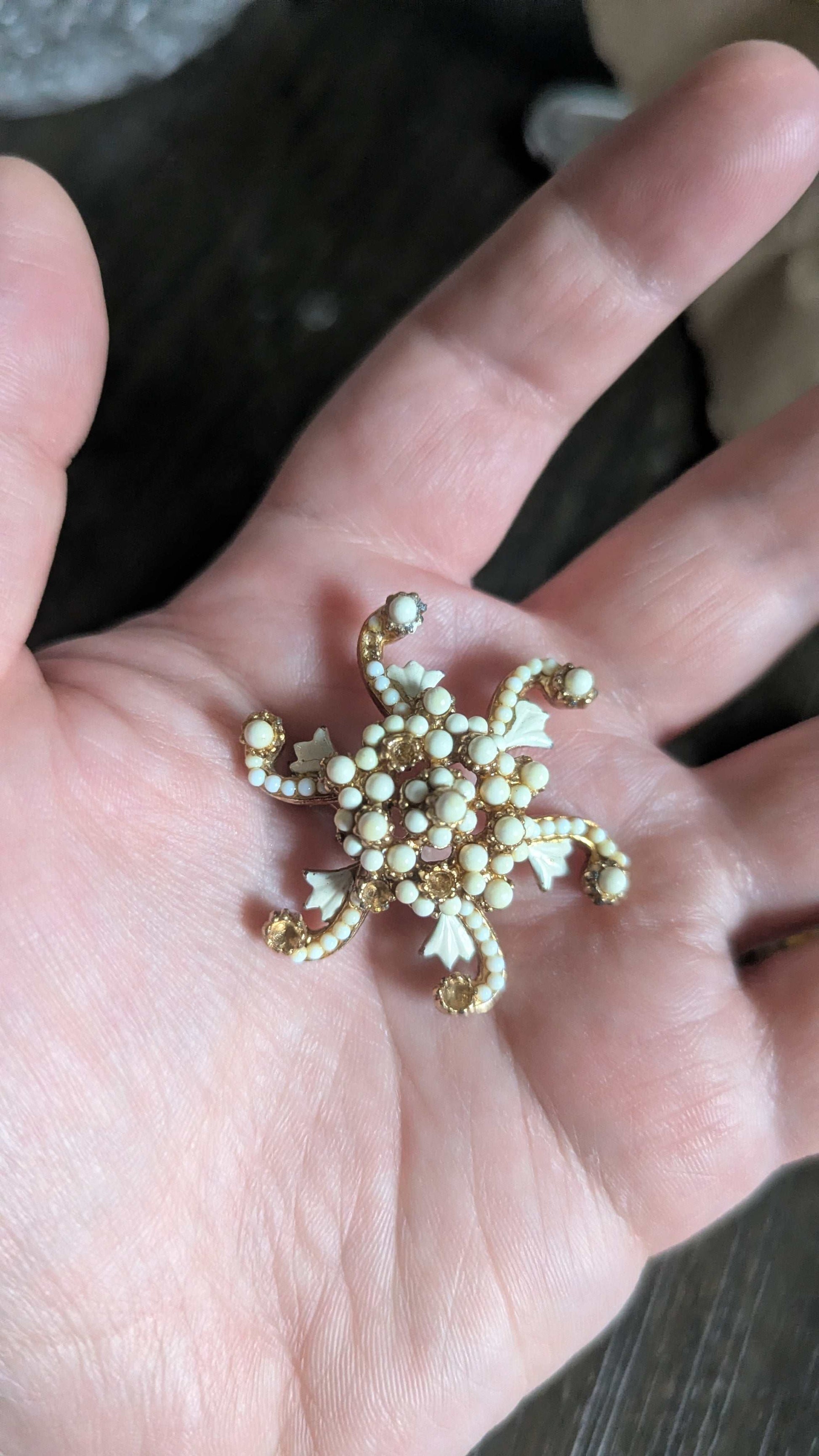 Vintage Pin, Starfish, Beach, Nautical | Crystal Arborist
