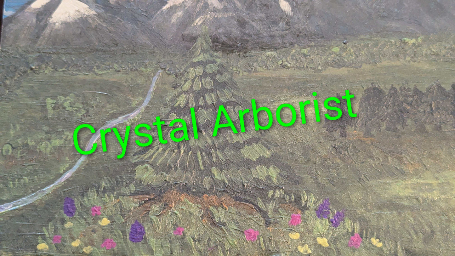 Pines and Distant Mountains | Crystal Arborist