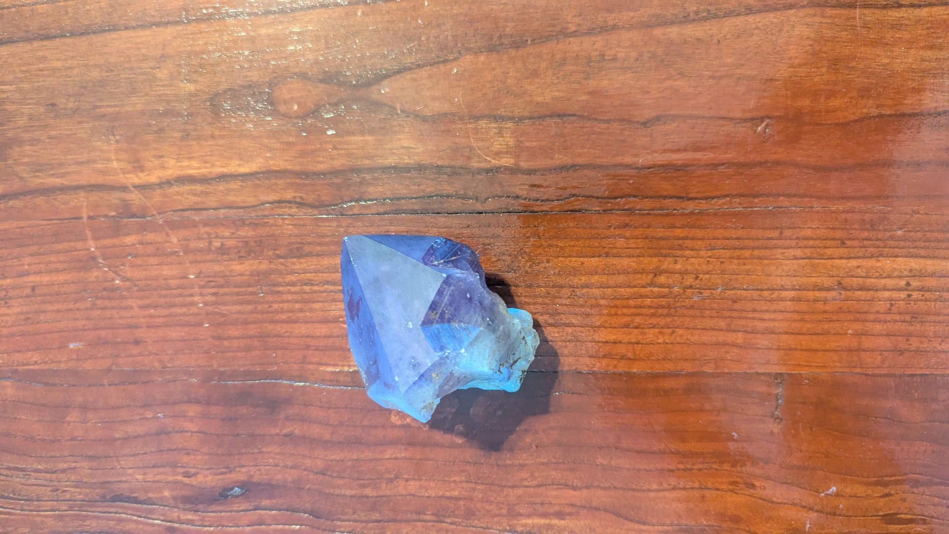 197G  Natural Amethyst Crystal Single-End Terminated Point Healing | Crystal Arborist