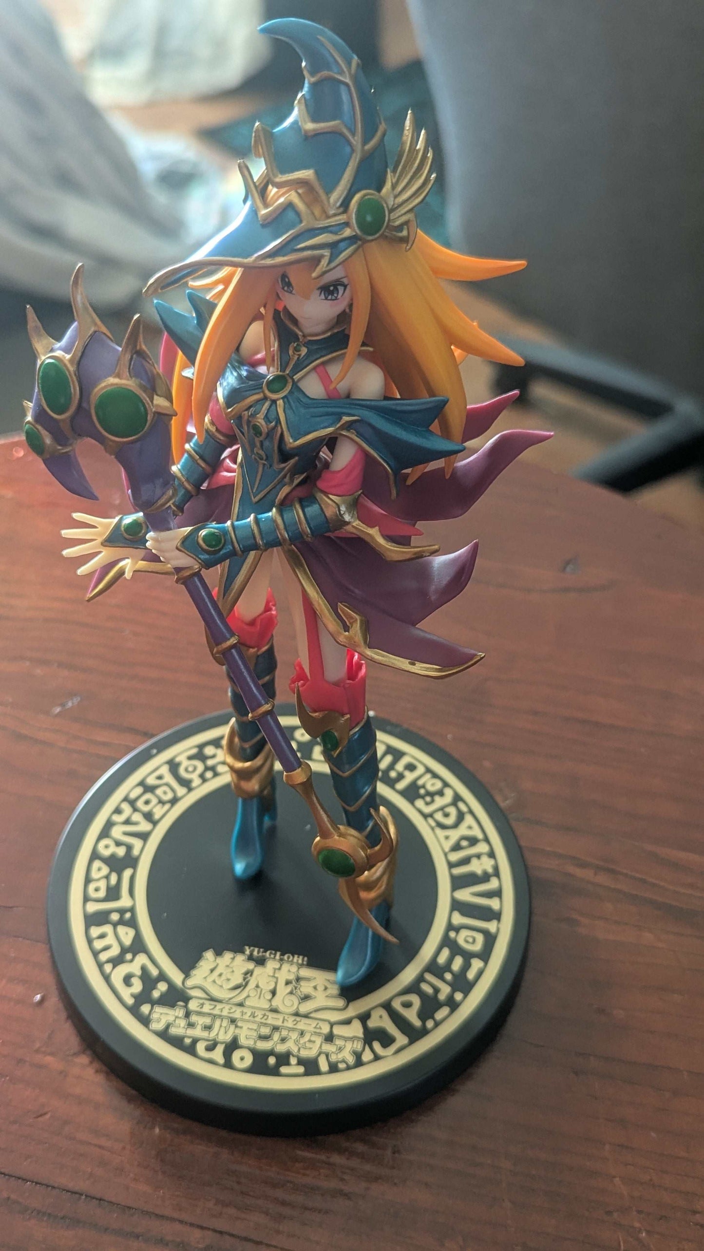 Magician's Valkyria Anime Figure, Dark Magician Girl, Yu-Gi-Oh | Crystal Arborist