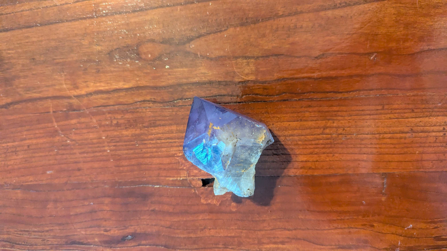 197G  Natural Amethyst Crystal Single-End Terminated Point Healing | Crystal Arborist