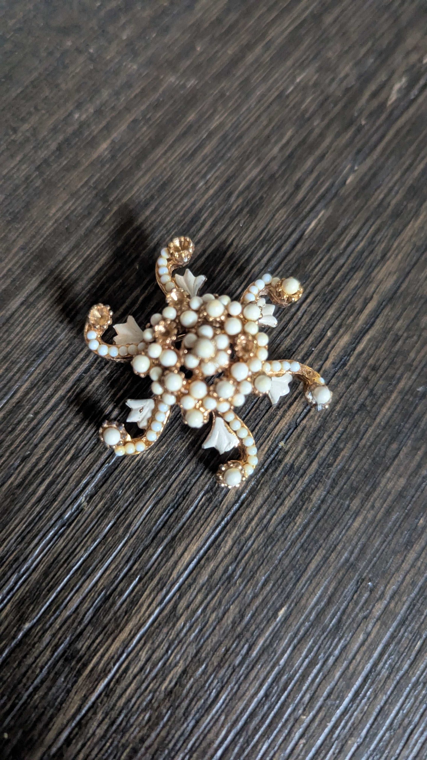 Vintage Pin, Starfish, Beach, Nautical | Crystal Arborist