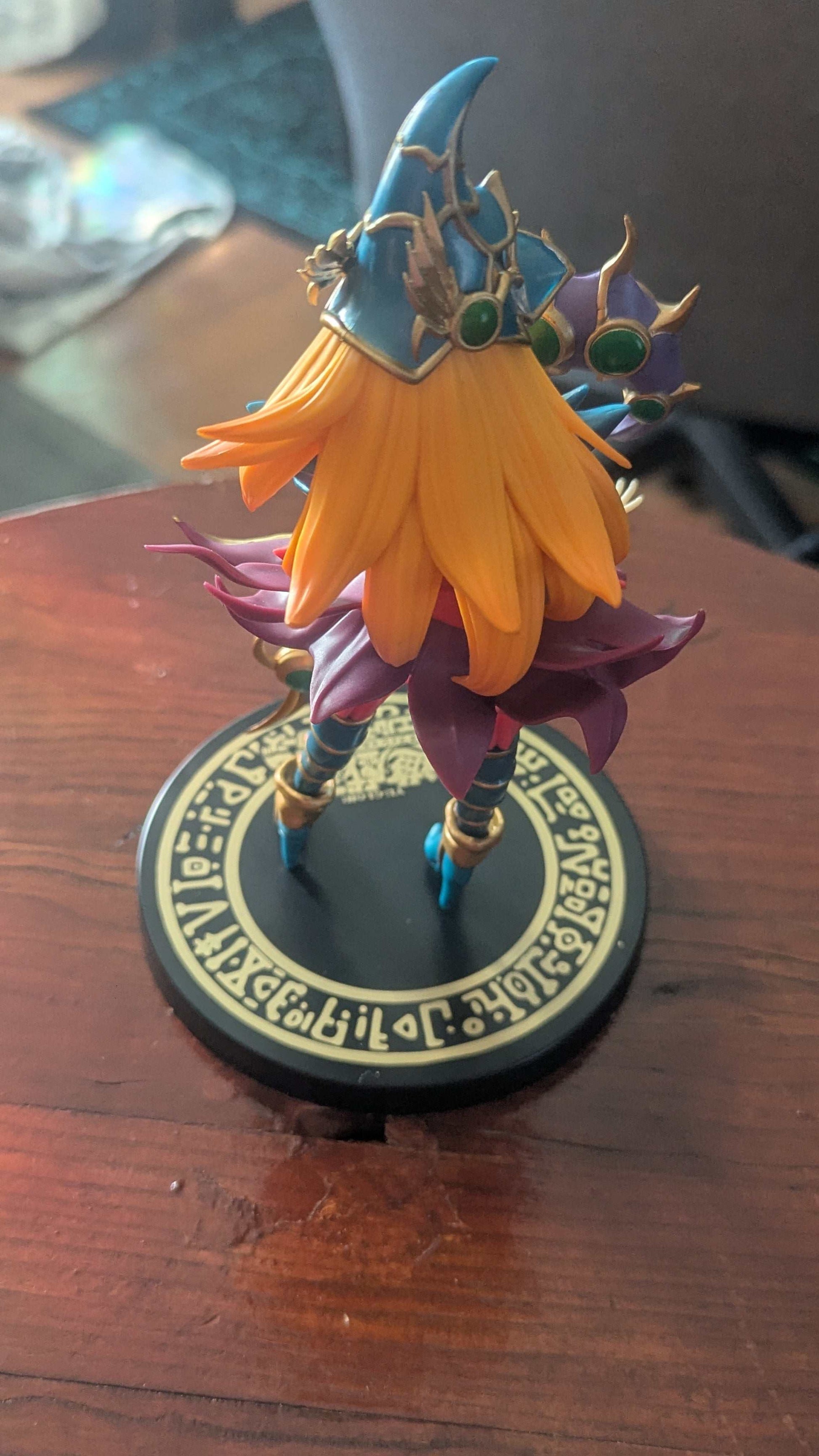 Magician's Valkyria Anime Figure, Dark Magician Girl, Yu-Gi-Oh | Crystal Arborist