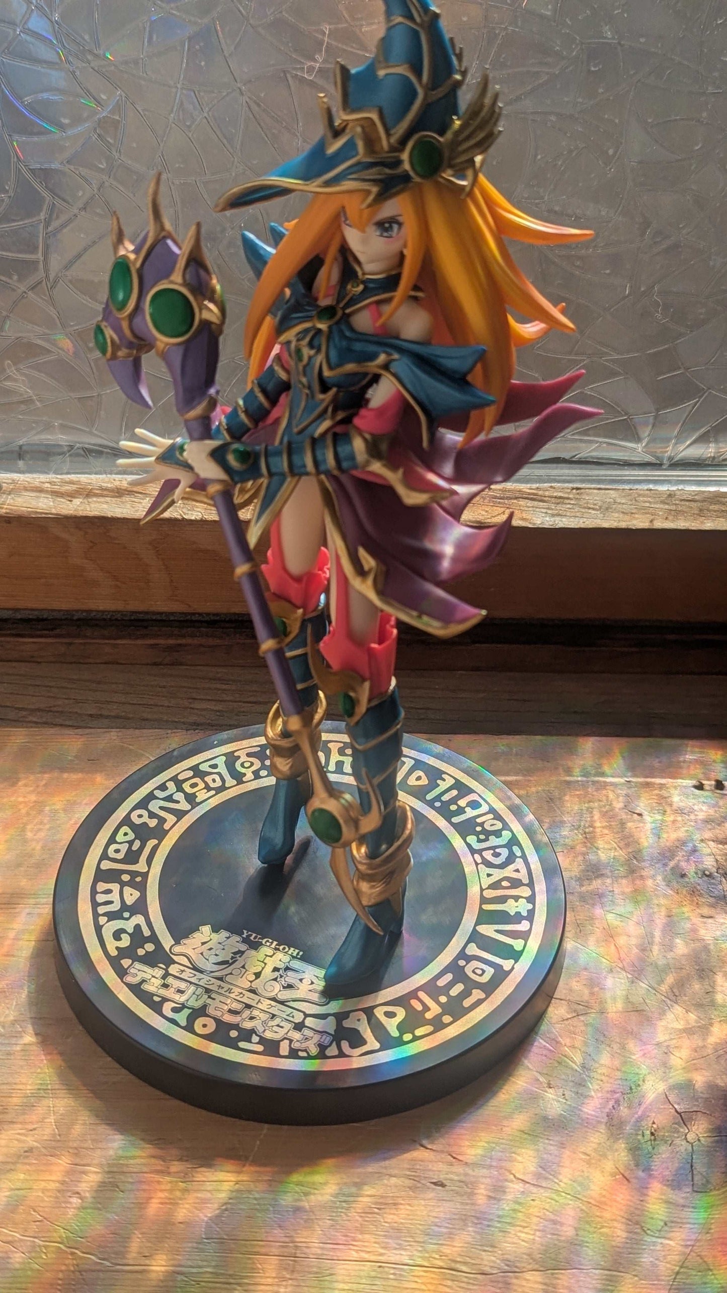 Magician's Valkyria Anime Figure, Dark Magician Girl, Yu-Gi-Oh | Crystal Arborist