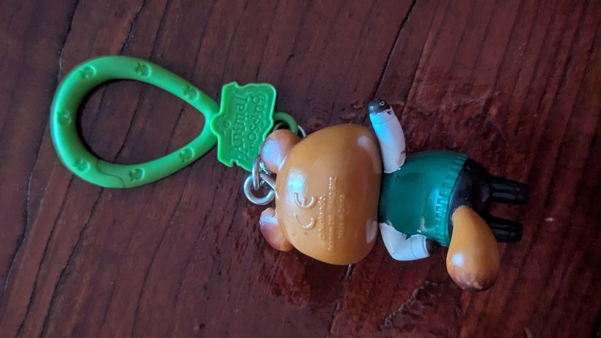 Tom Nook, Animal Crossing, Mini Figure, Keychain, Backpack Buddies, Nintendo | Crystal Arborist