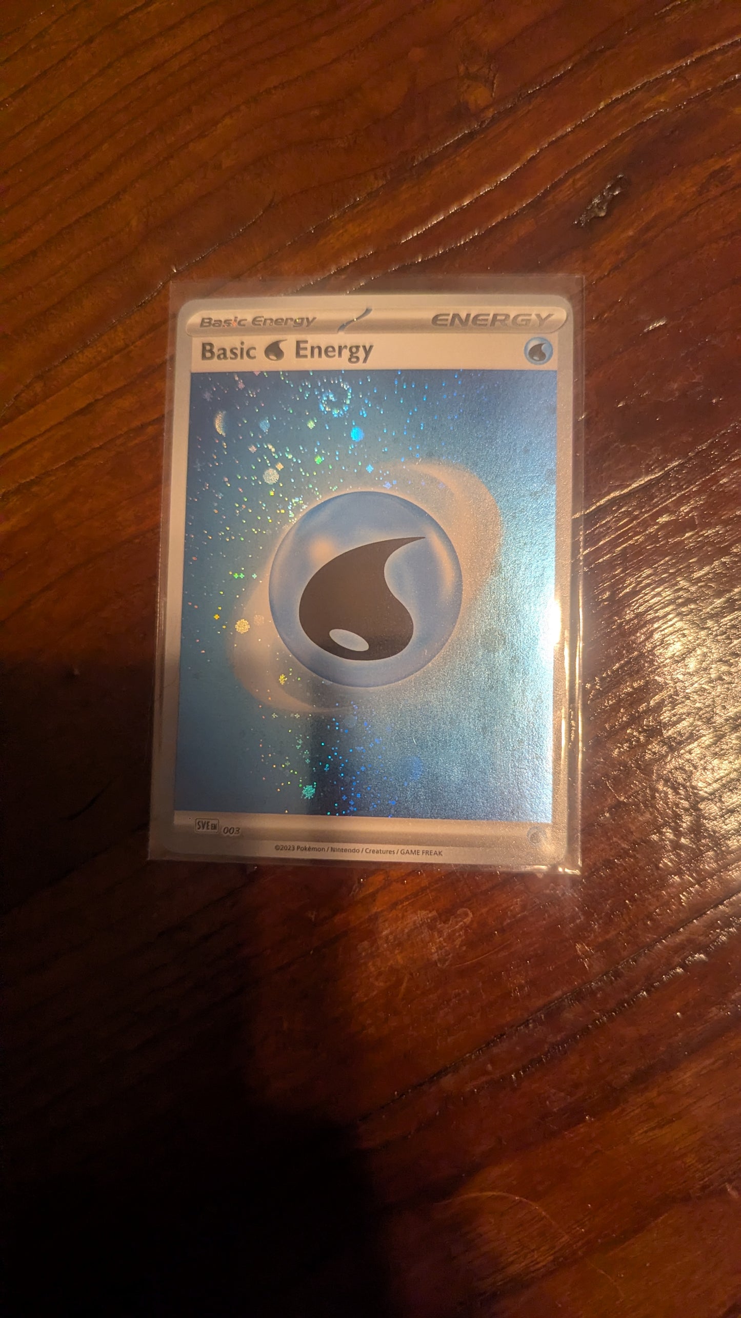 NM Basic Water Energy Card, #003, 2023, Pokemon, Nintendo, Game Freak | Crystal Arborist