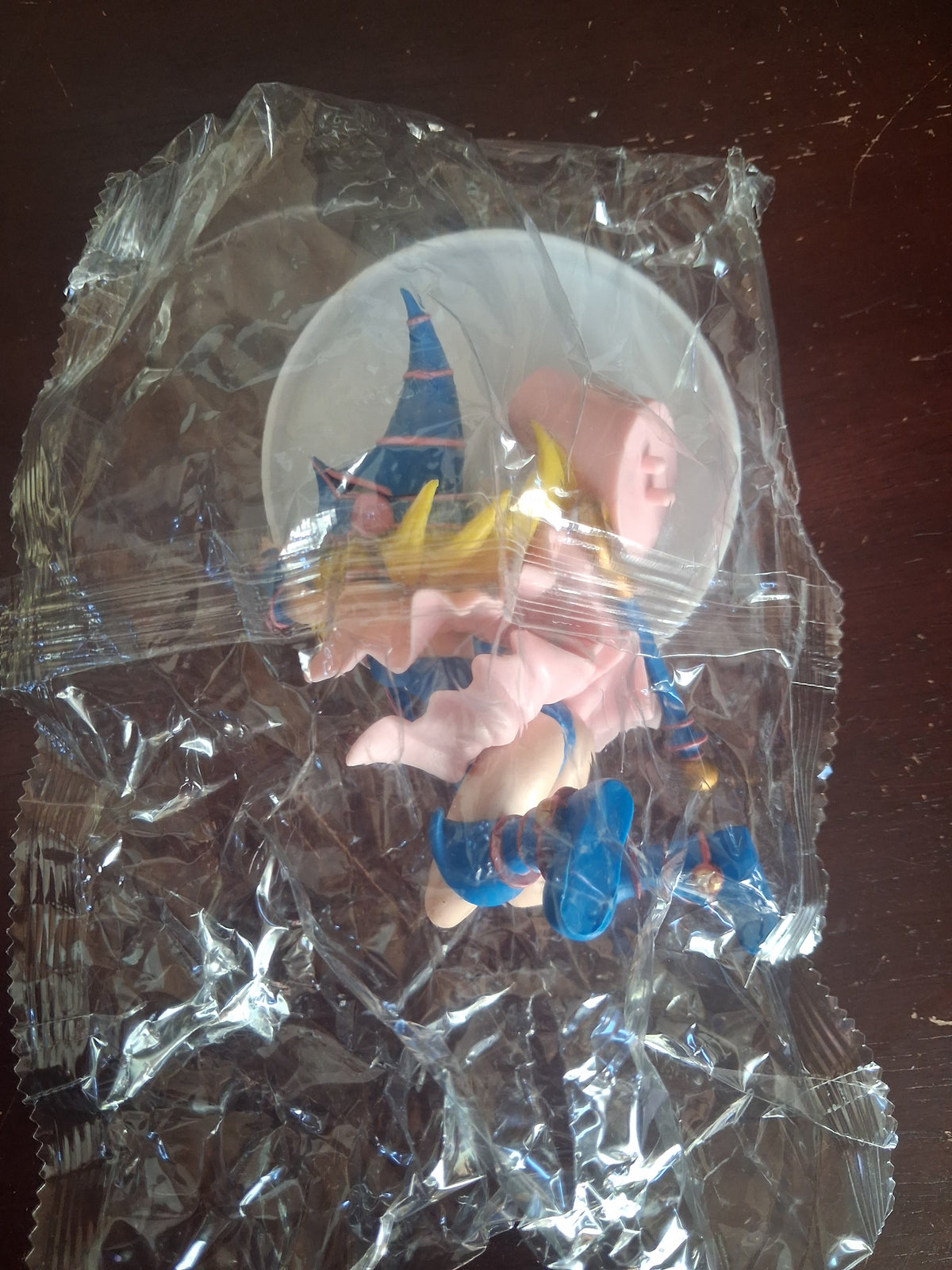 Sealed Dark Magician Girl Anime Figure. No Box. Bag Unopened.