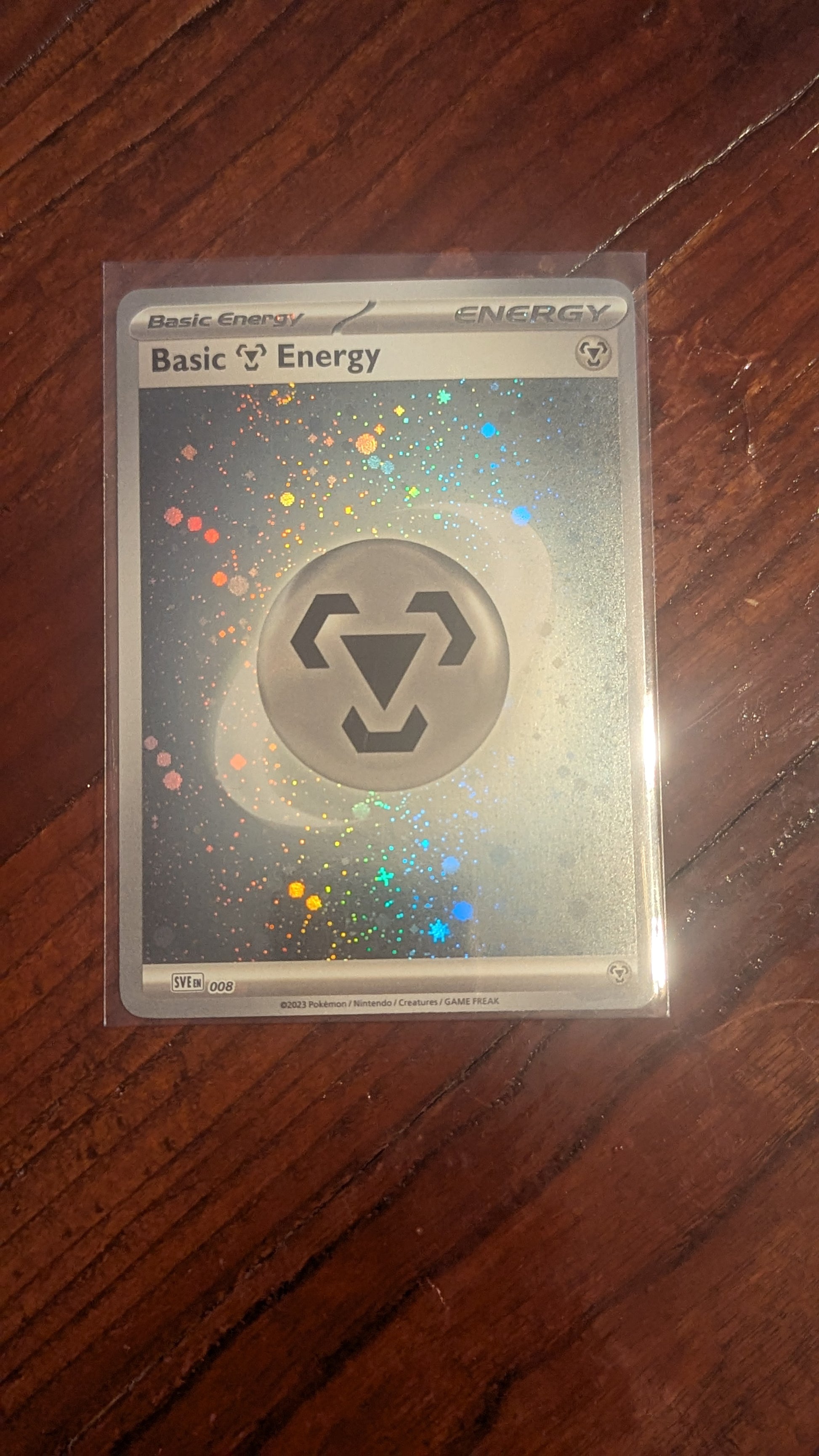 NM, Basic Metal Energy Card, #008, 2023, Pokemon | Crystal Arborist
