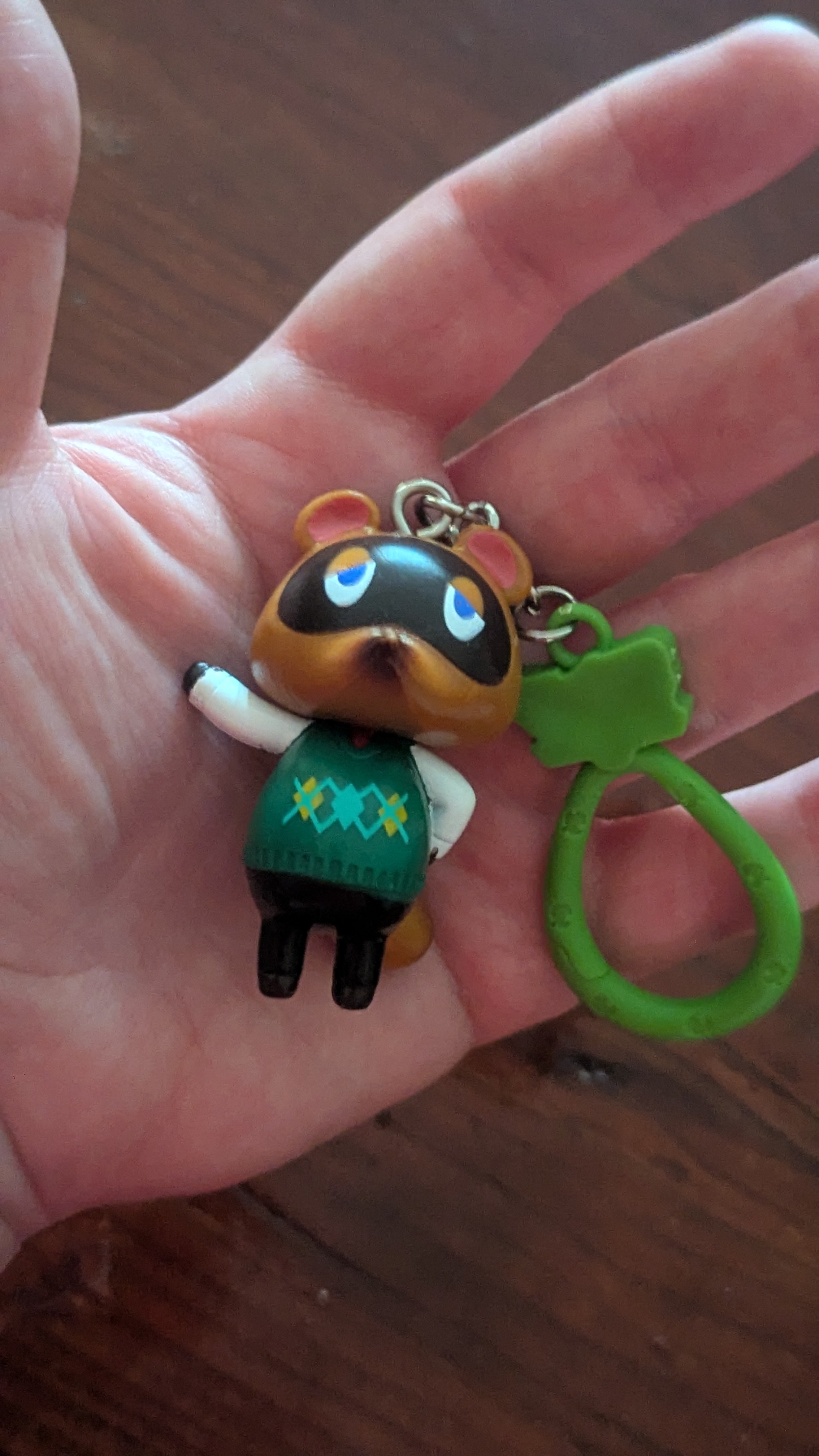 Tom Nook, Animal Crossing, Mini Figure, Keychain, Backpack Buddies, Nintendo