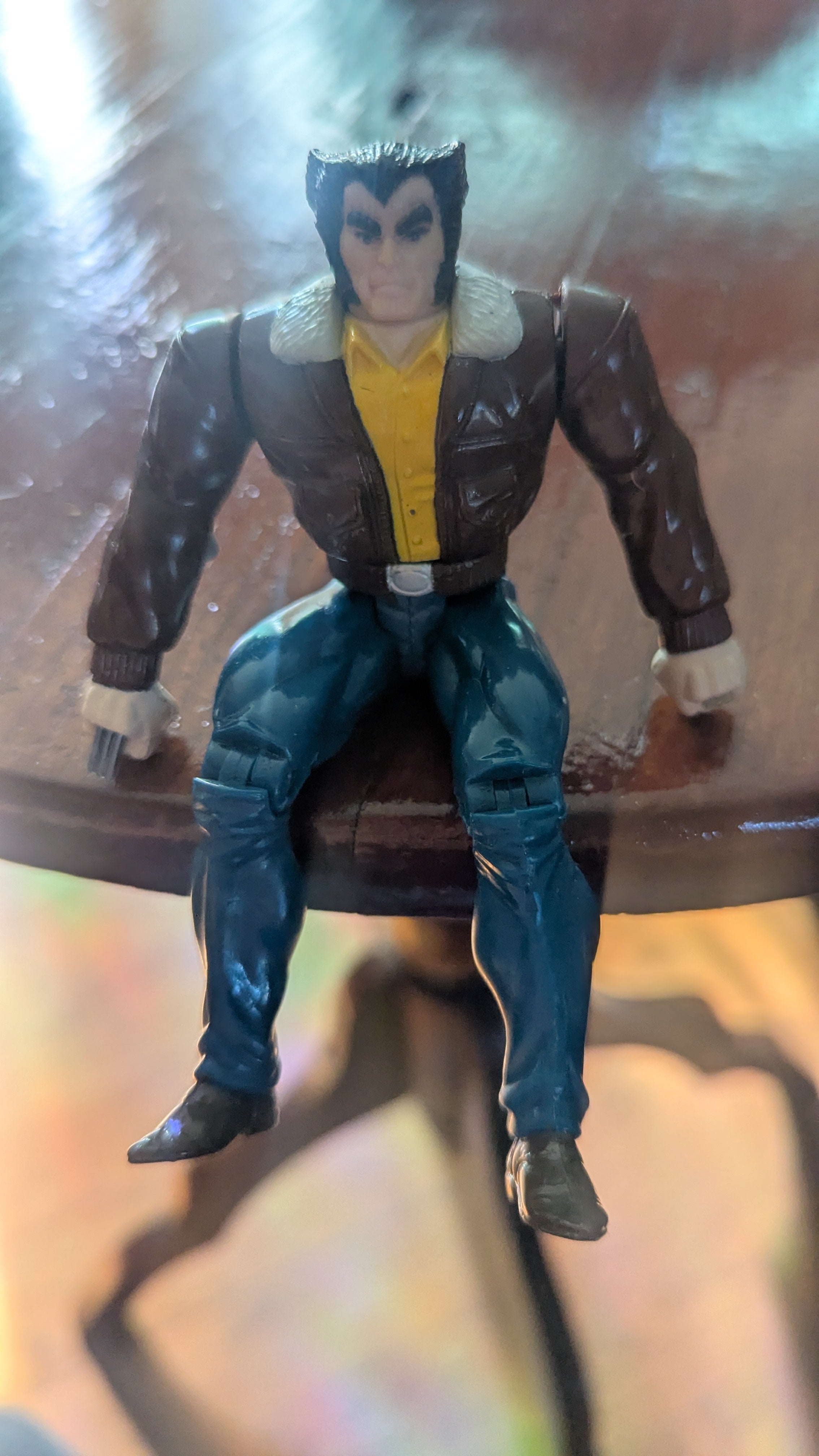 1994 Marvel Wolverine in Civilian Attire, Toy Biz, Action Figure, Marvel, X-Men - Crystal Arborist